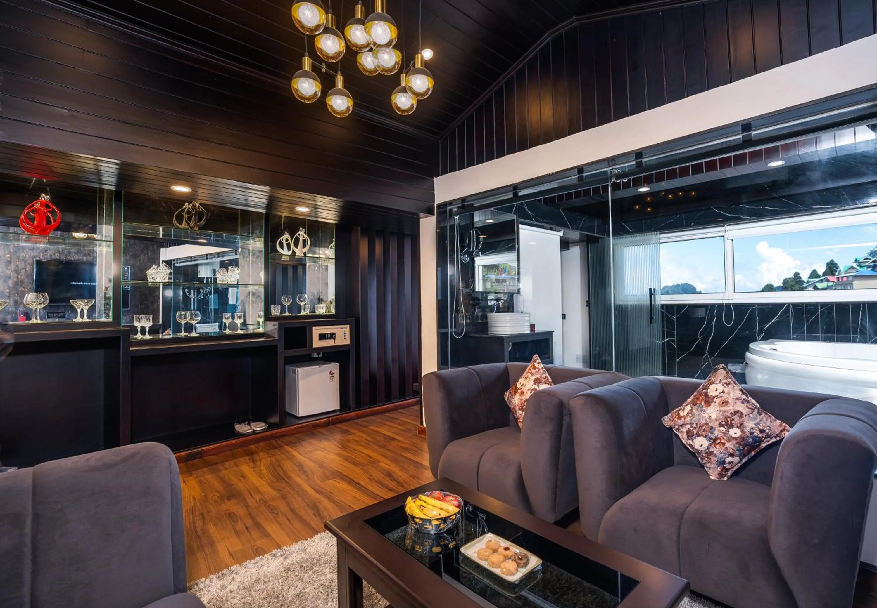 Living room in The West Gate Posada By Summit