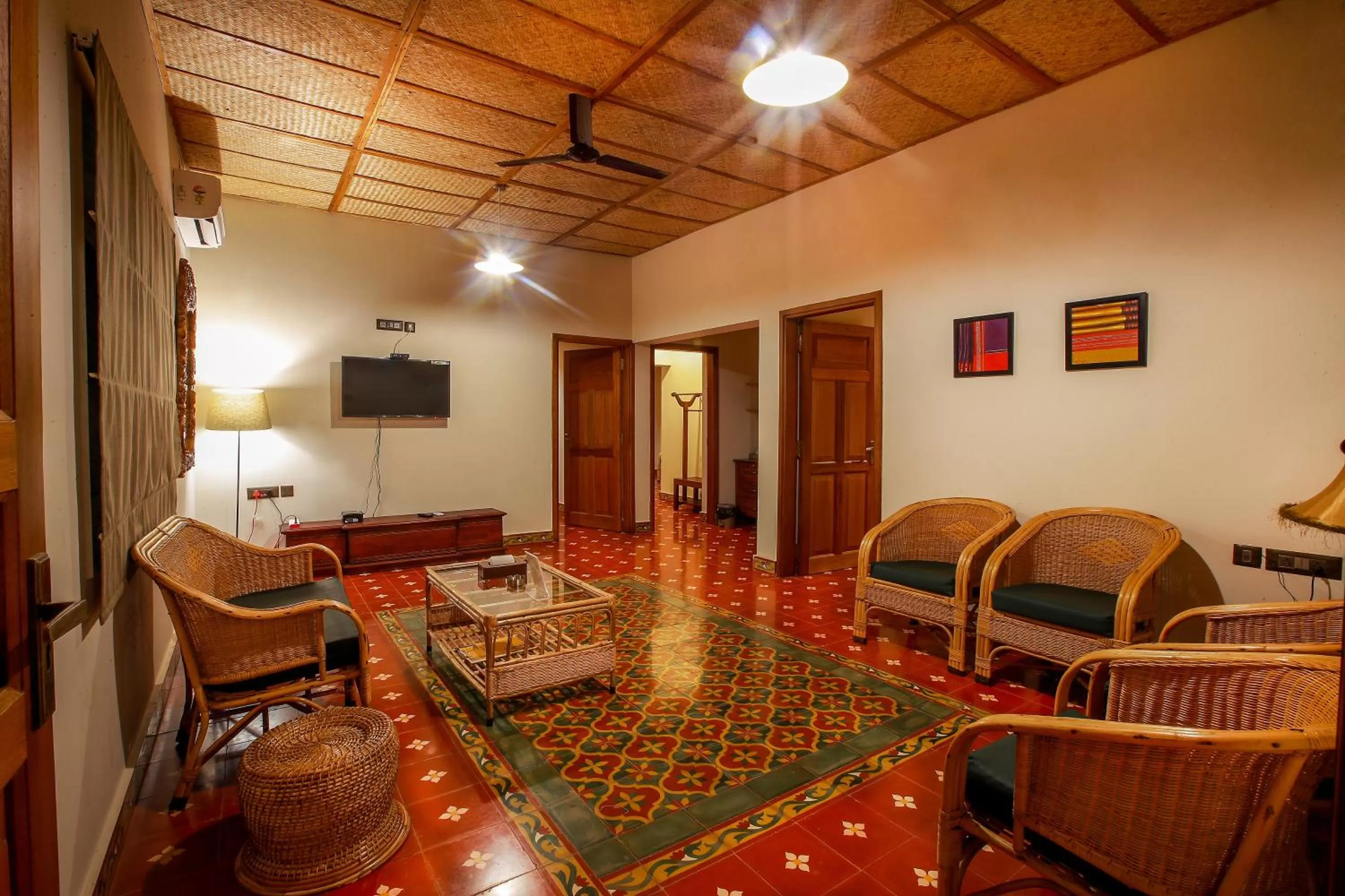 Living room in The Estate Resort , Mangalore