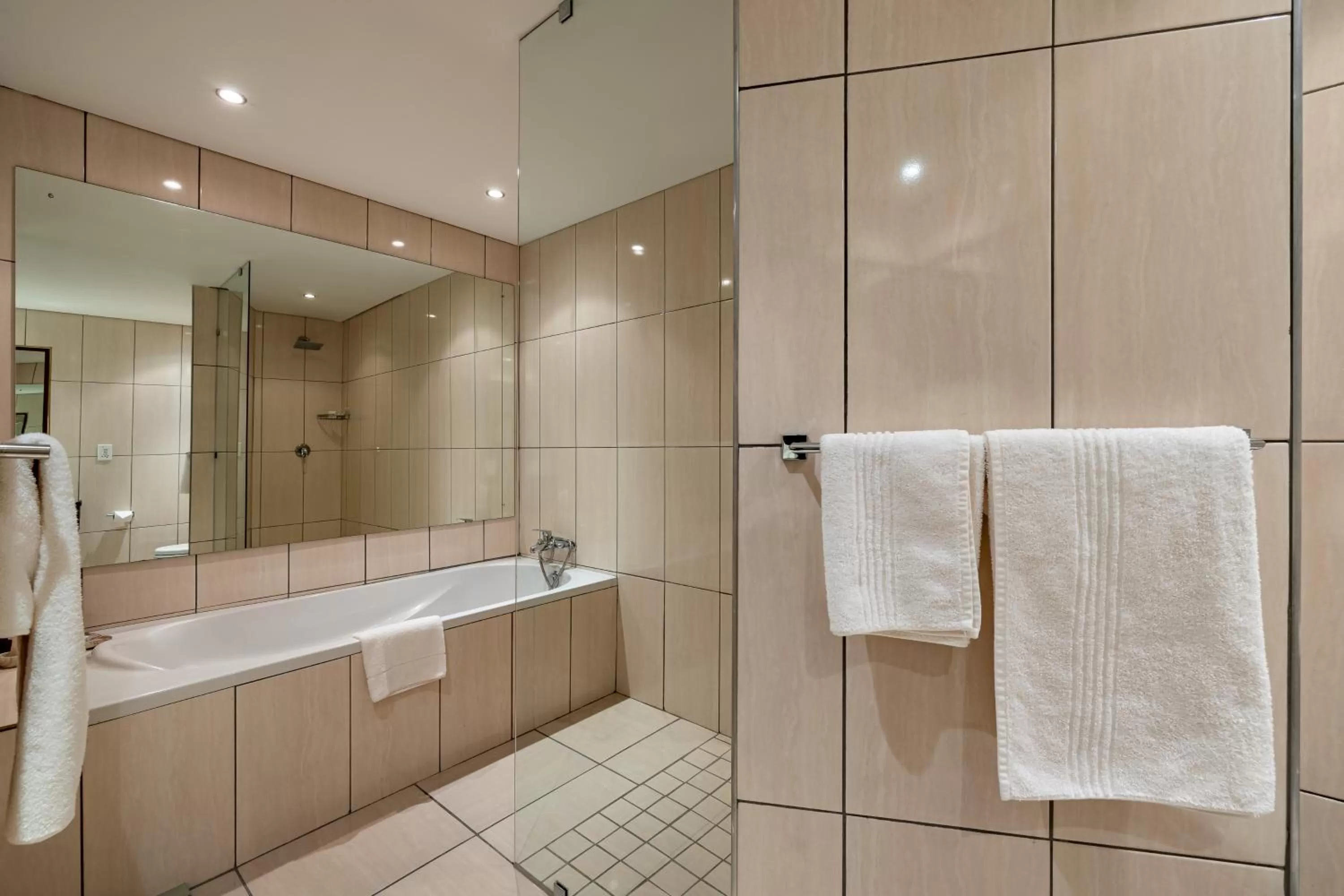 Bathroom in African Sky Hotels - Pine Lake Inn