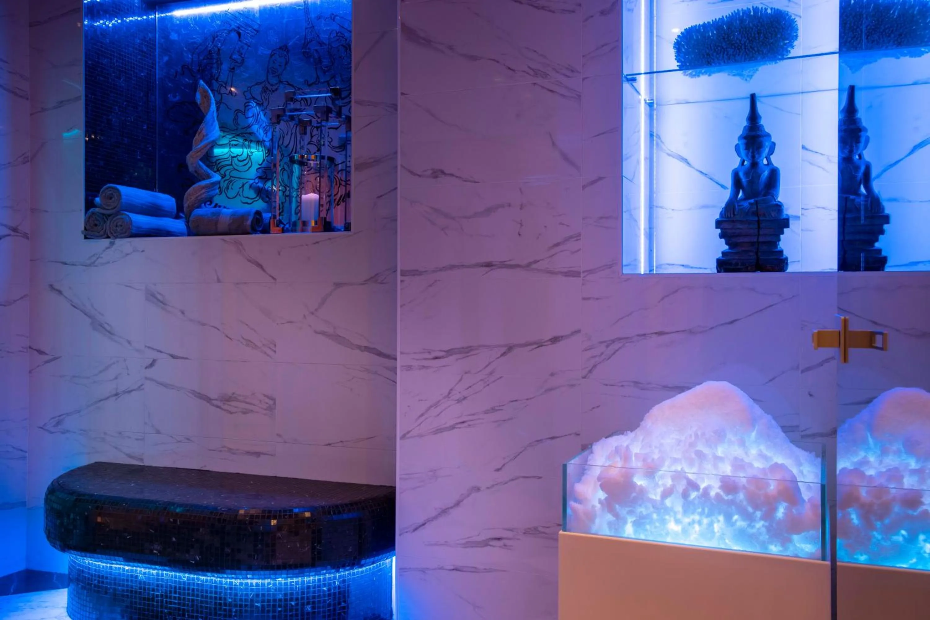 Spa and wellness centre/facilities in Hotel & Spa Saint-Jacques