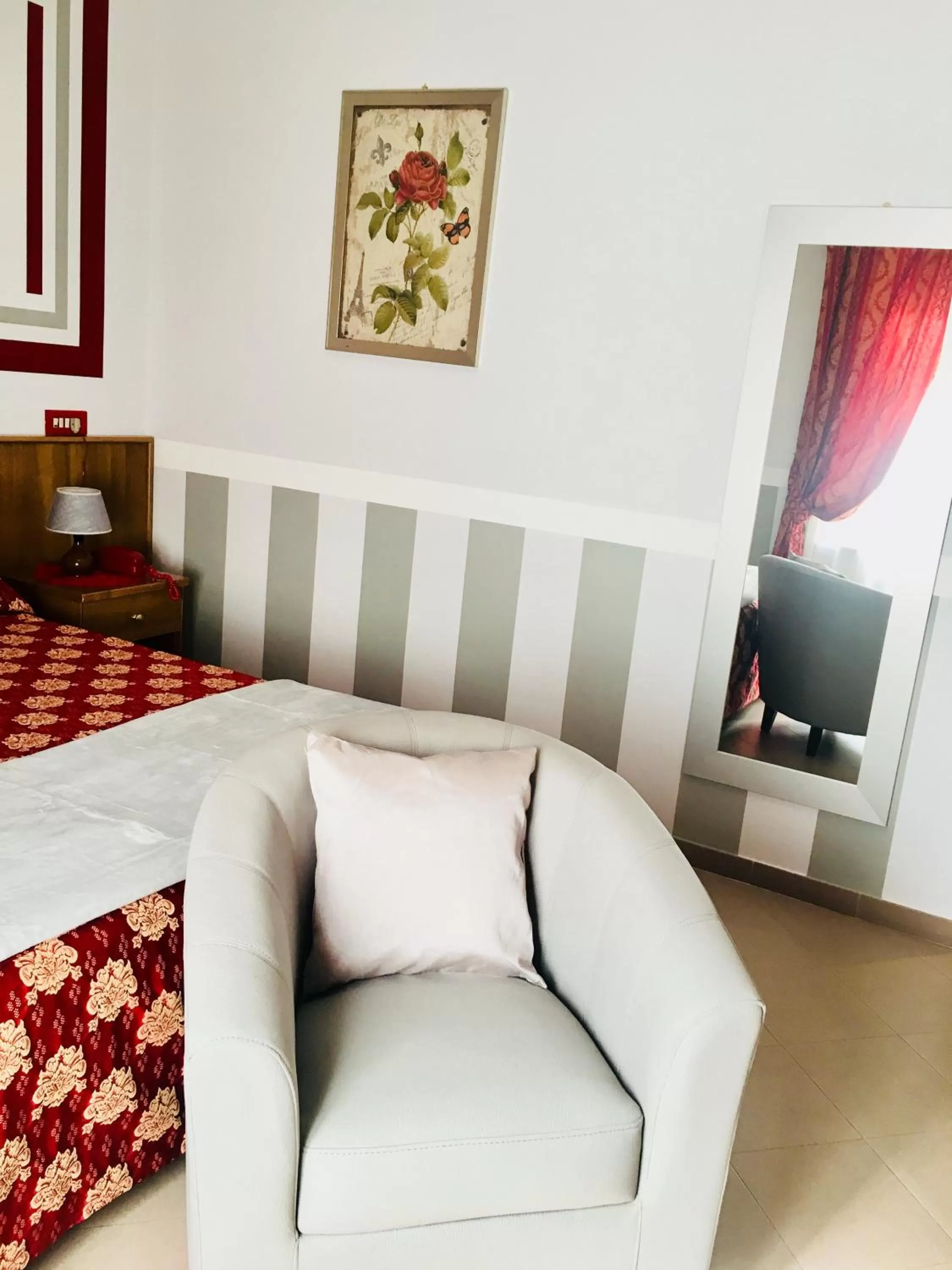 Bed in Hotel Facioni