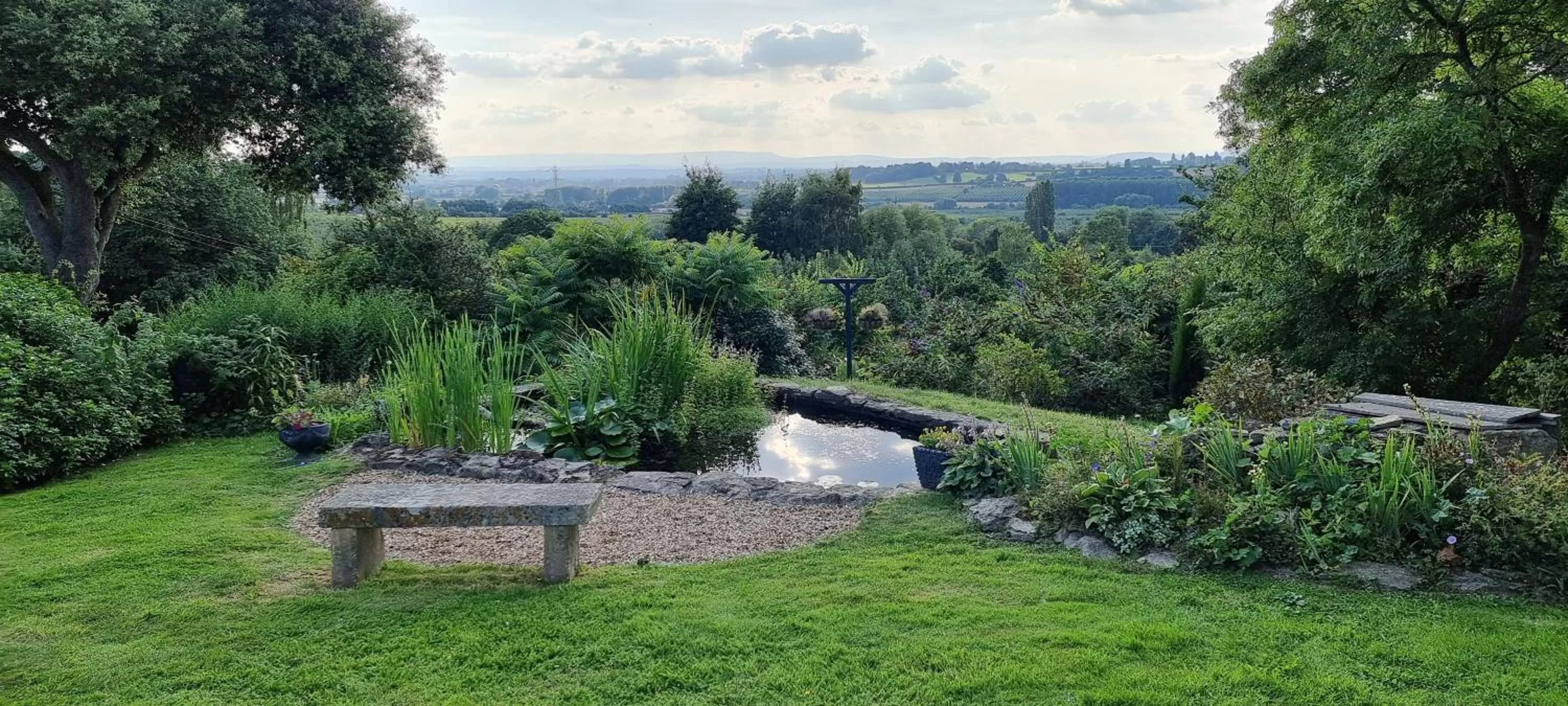 Garden view in Prospect BARN