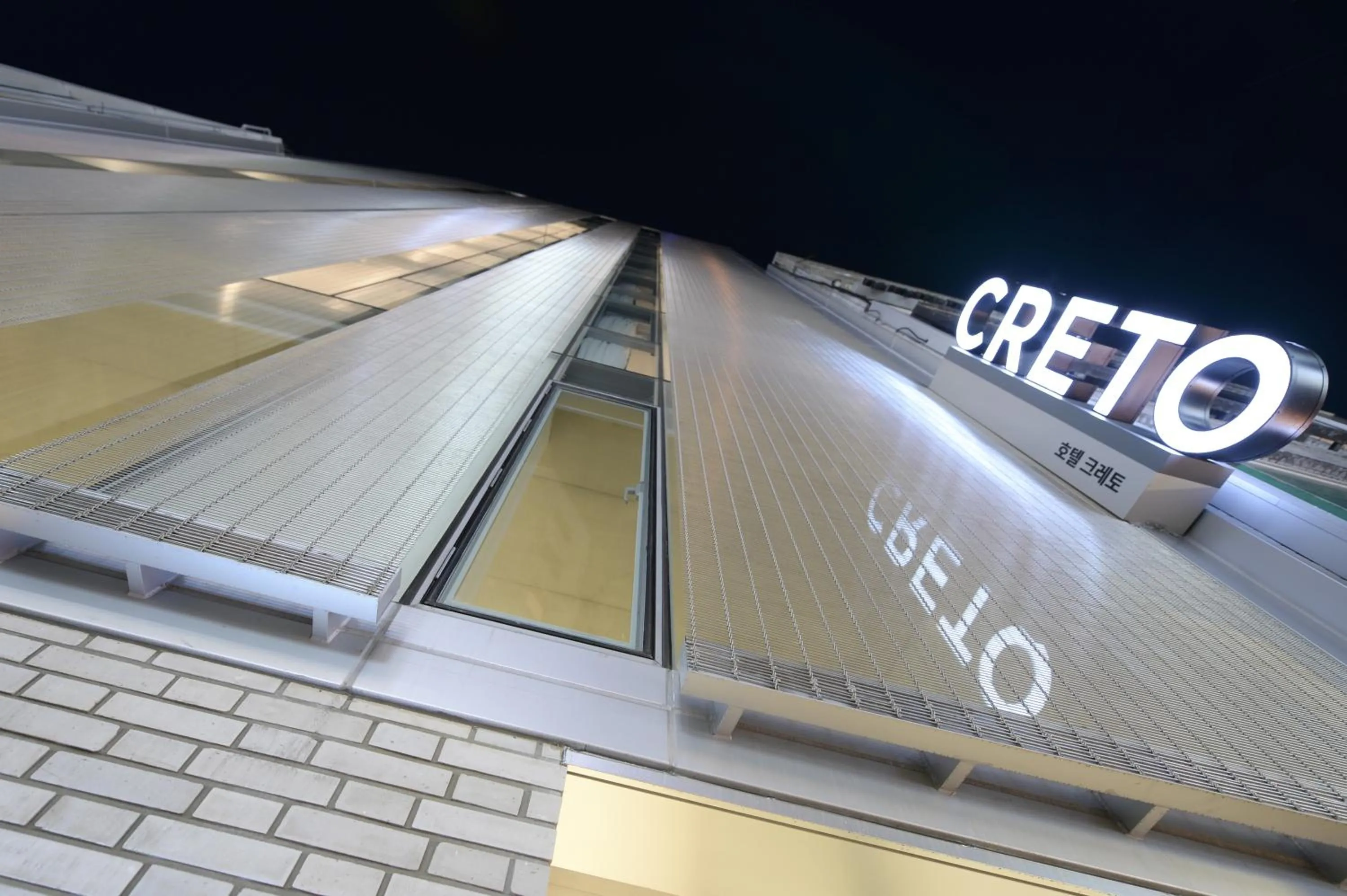 Facade/entrance in Creto Hotel Myeongdong