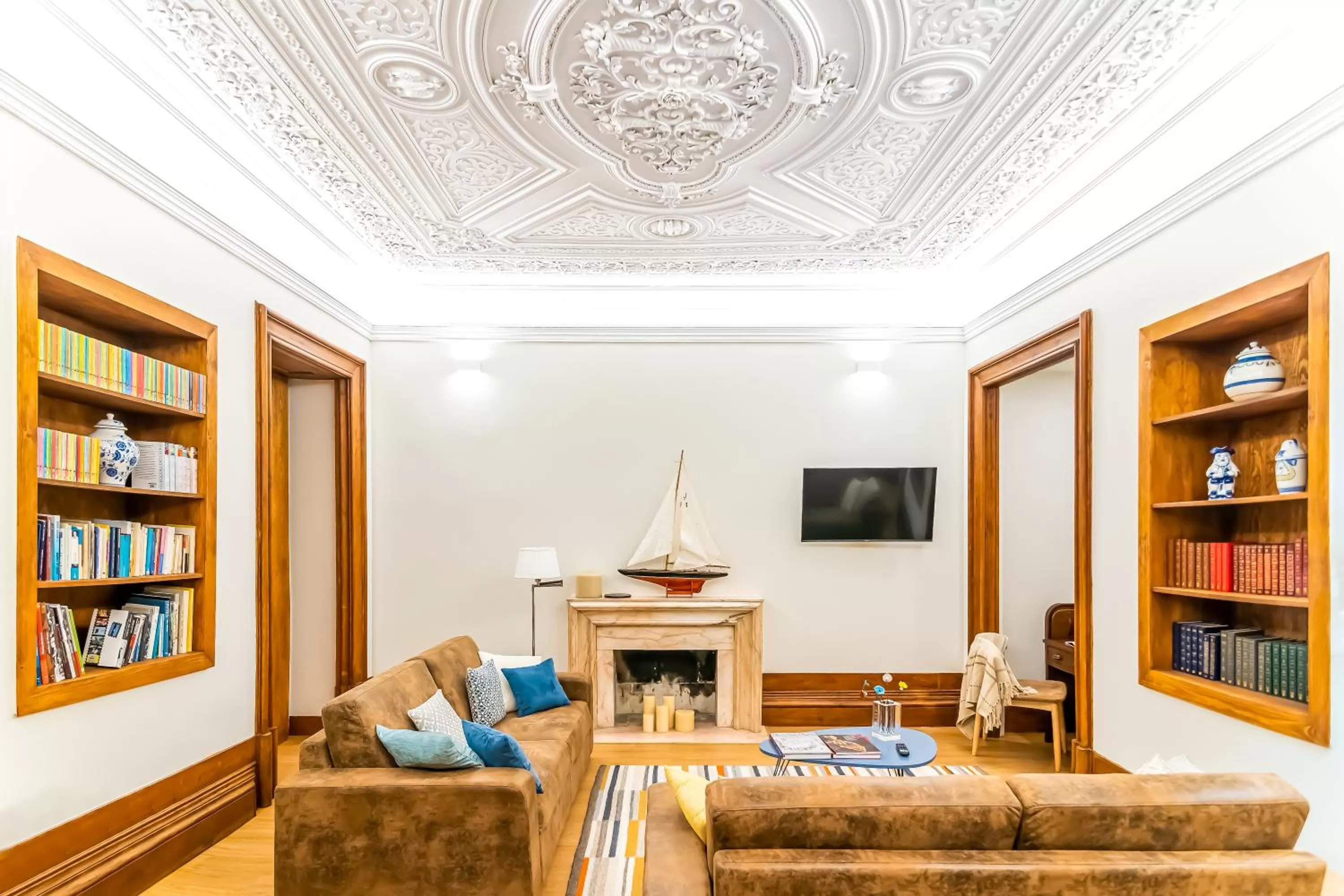 Library in Flag Design Hotel