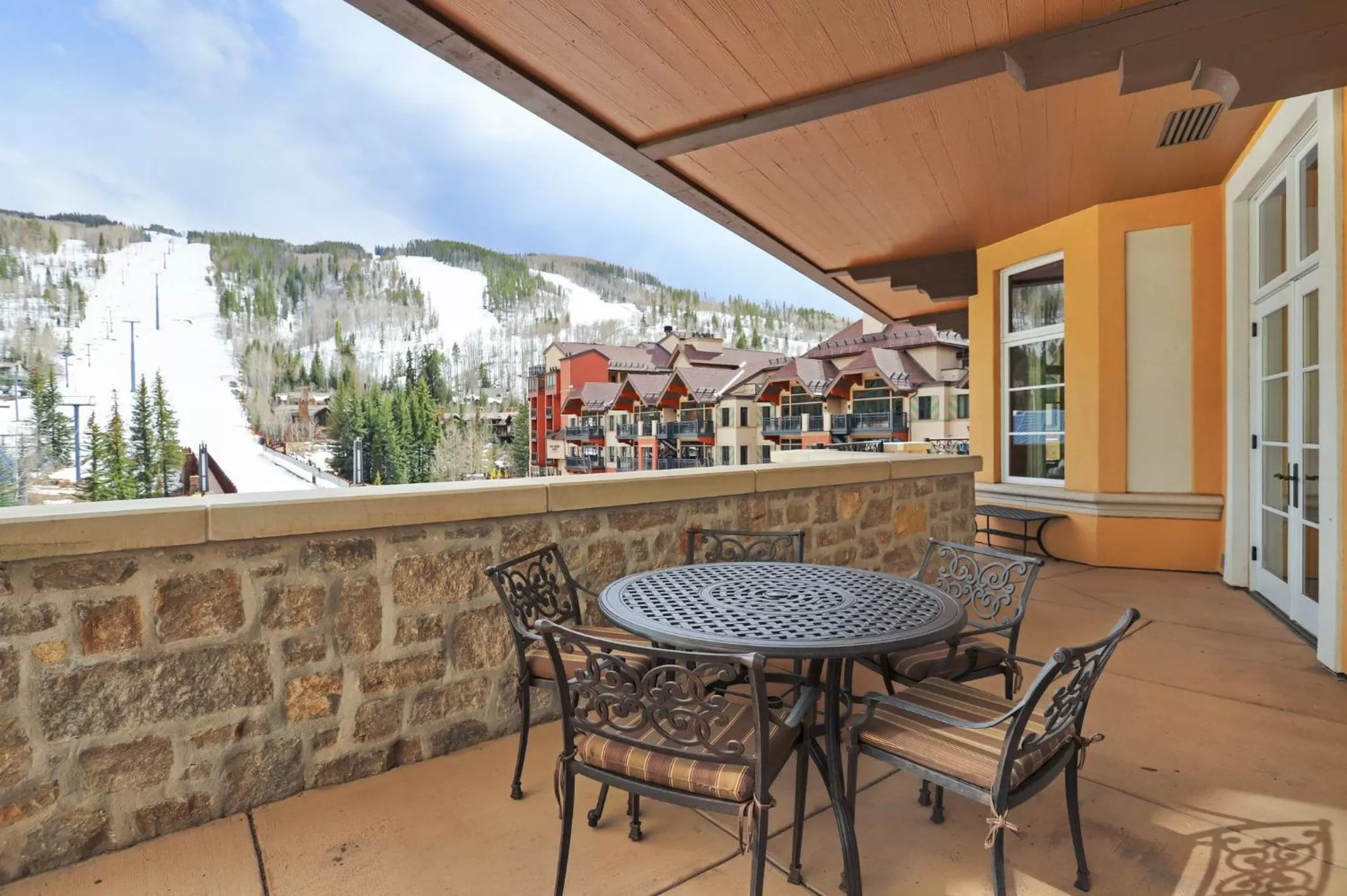 Balcony/Terrace in The Arrabelle at Vail Square, a RockResort, by Vail Resorts