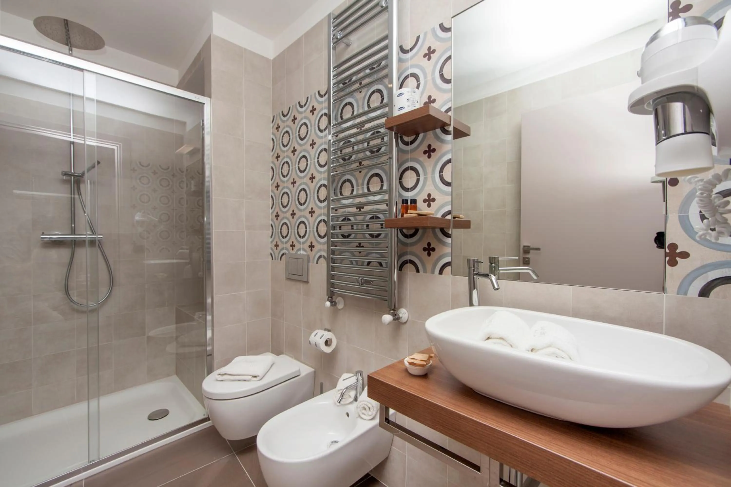 Bathroom in San Giorgio Palace Hotel Ragusa Ibla