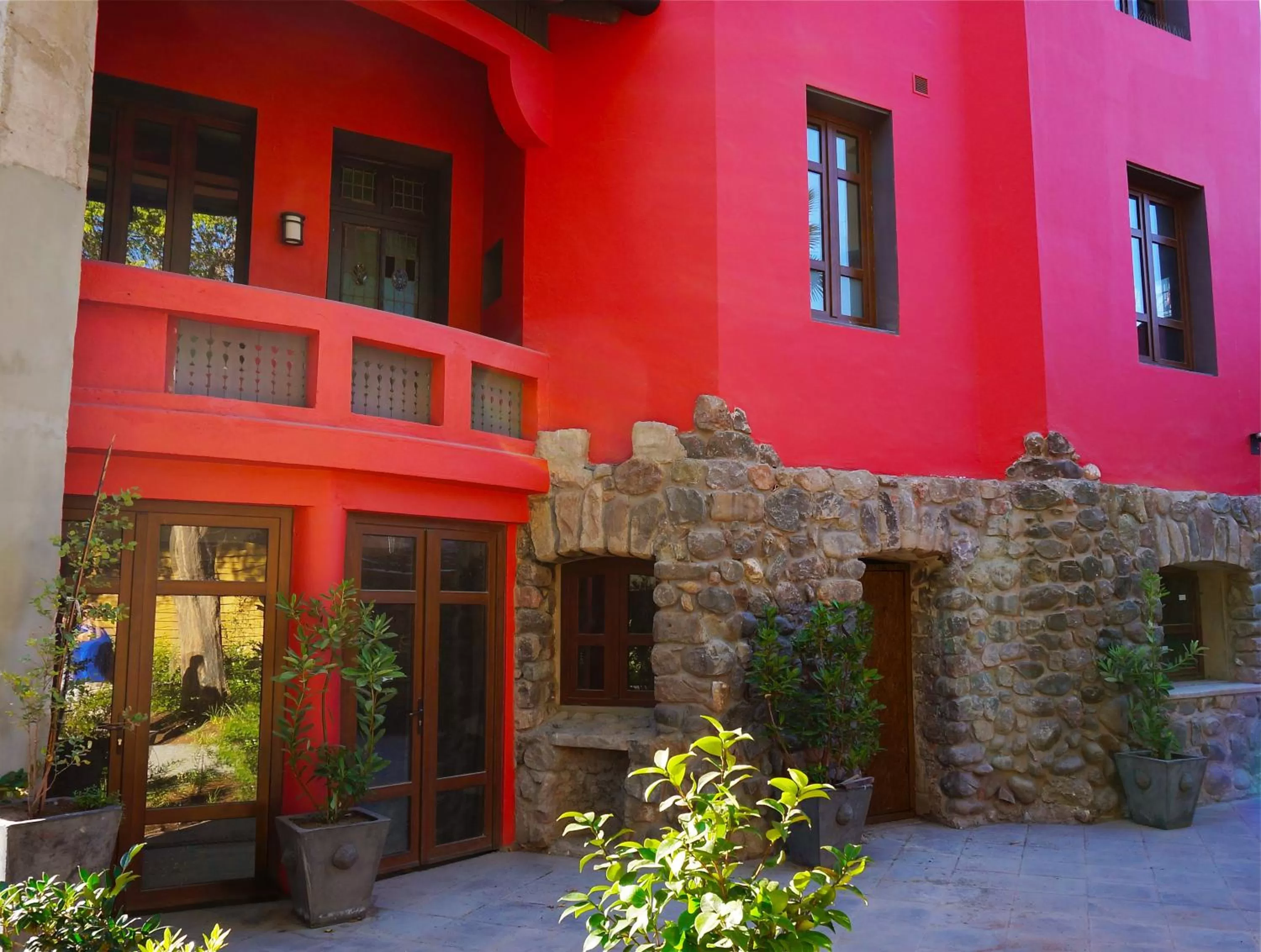 Facade/entrance in Hotel Boutique Castillo Rojo
