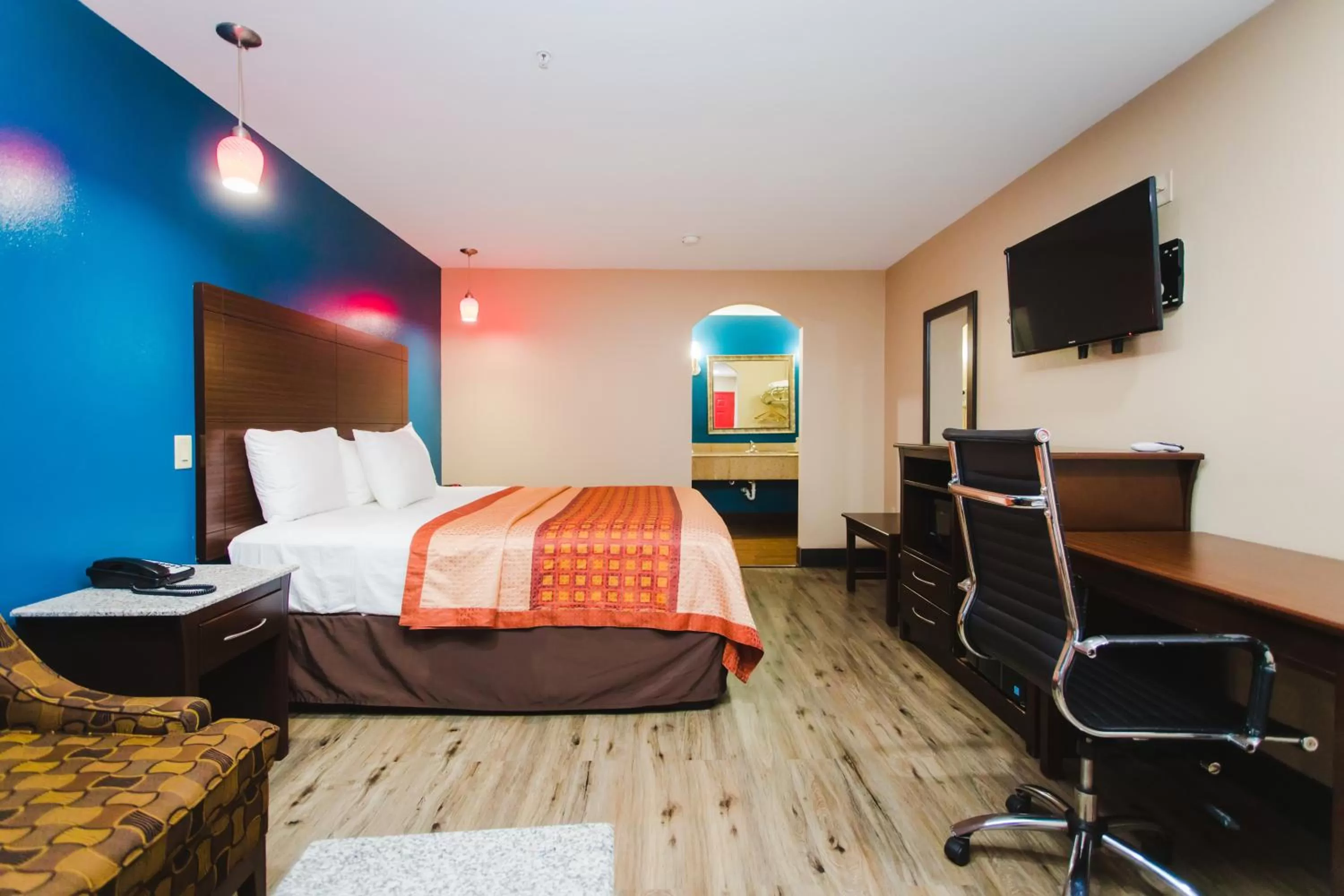 Bed in Home Place Inn