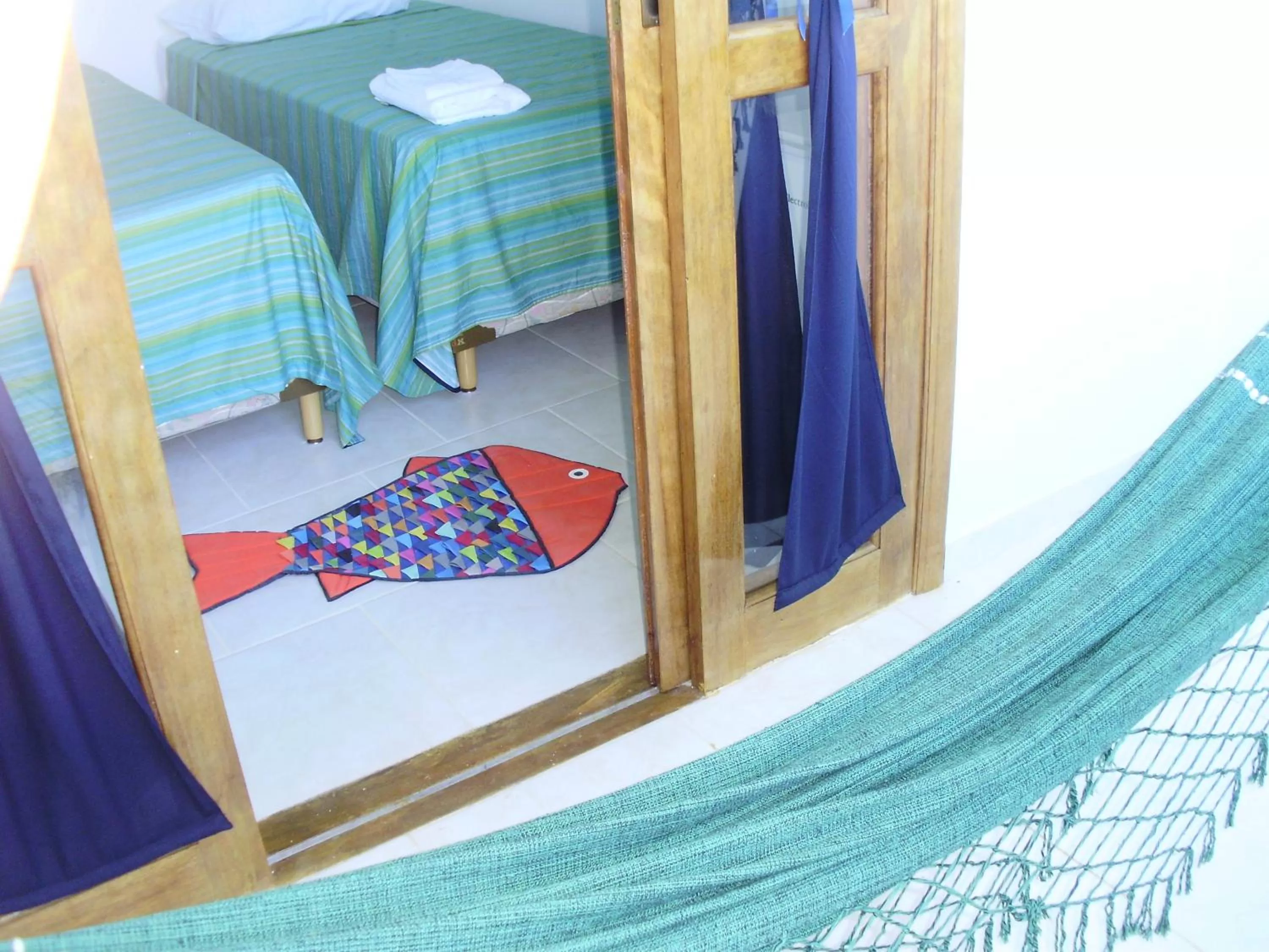 Bed in Pousada Piquara