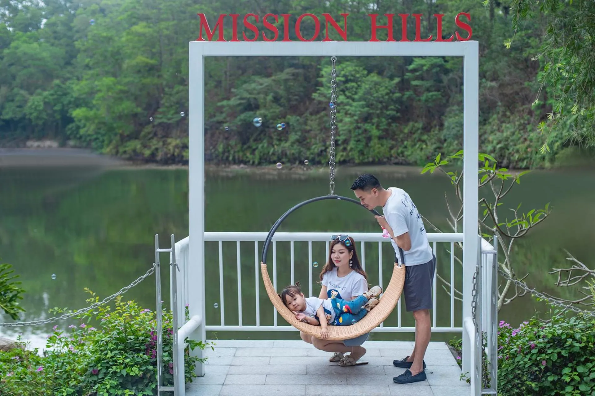 Children play ground in Mission Hills Hotel Resorts Dongguan