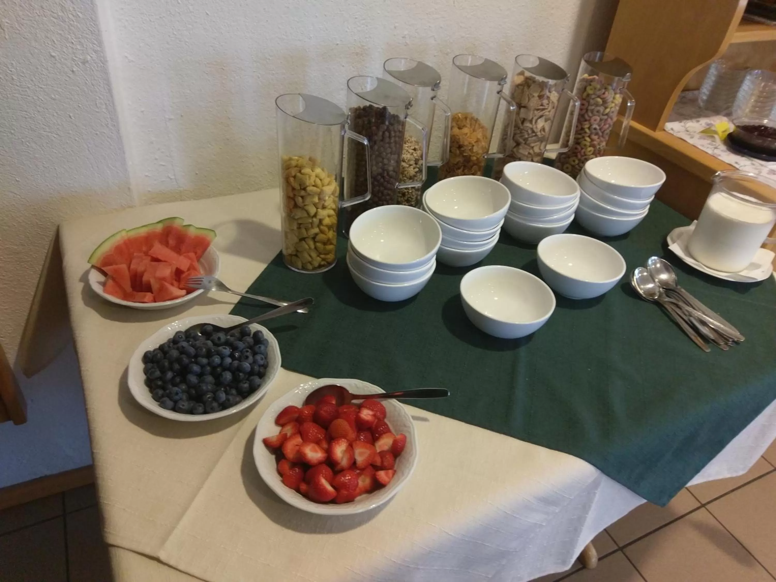 Breakfast in Gasthaus Pension Rezatgrund