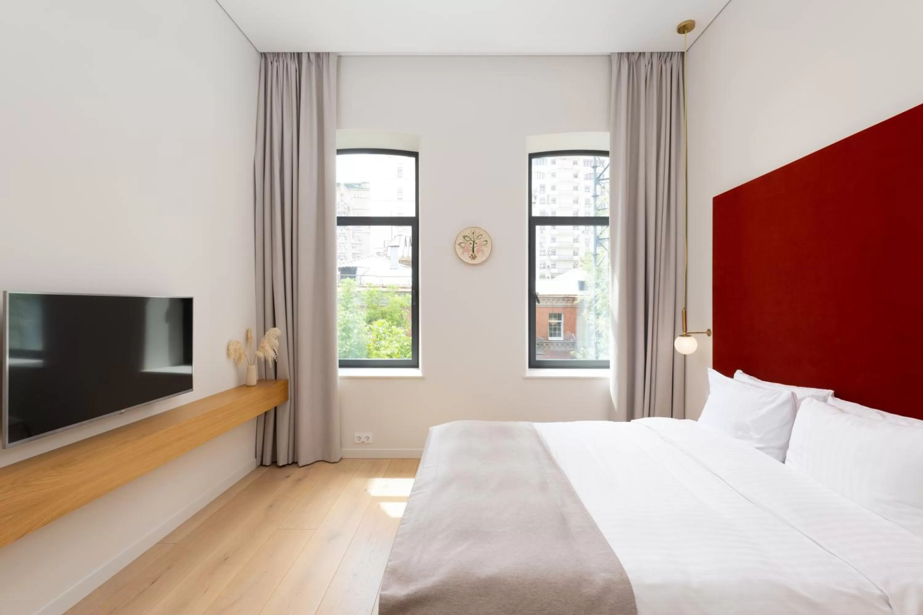 Bed in Sophia Hotel Kyiv