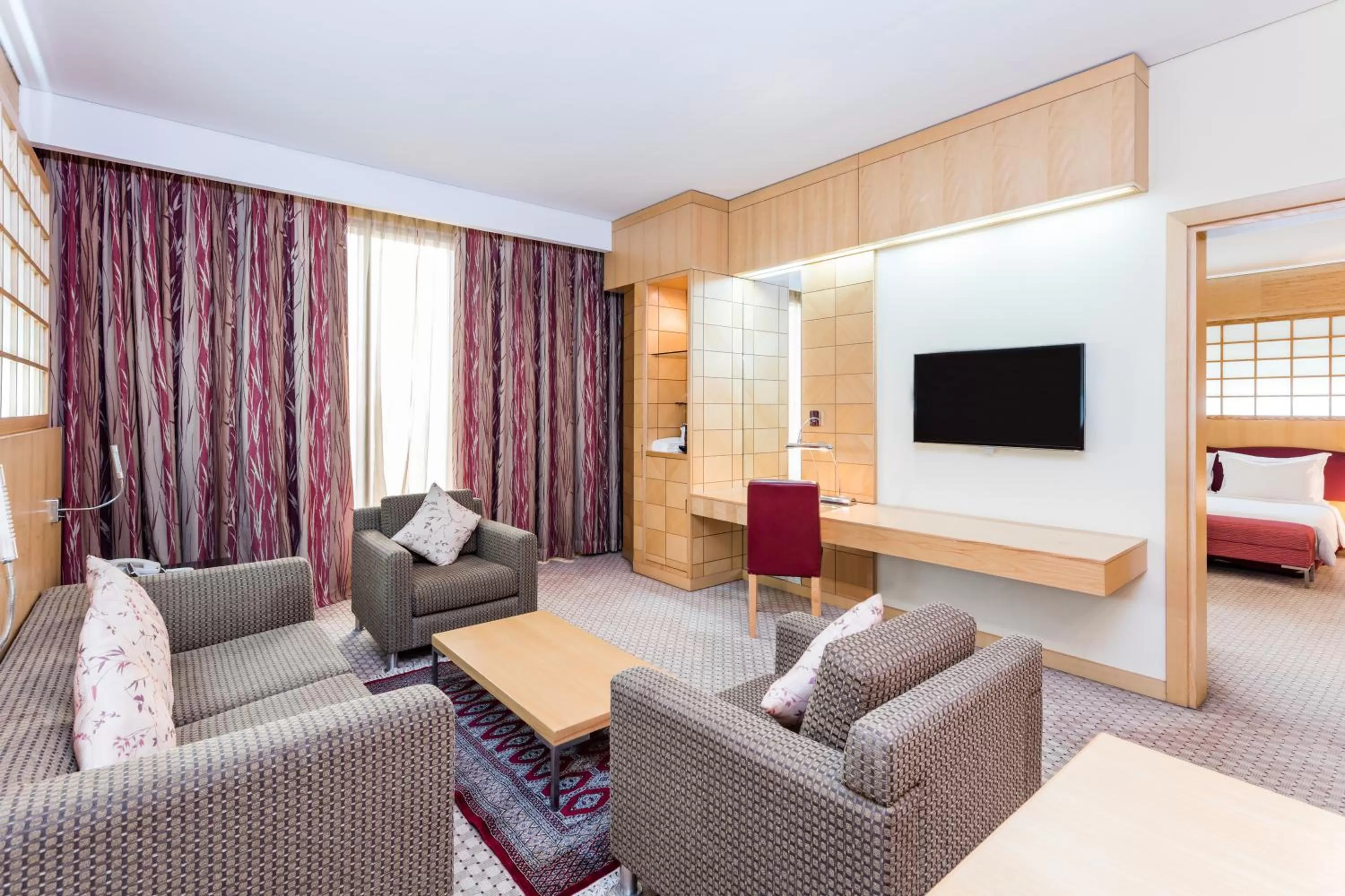 Living room in Radisson Blu Hotel, Doha