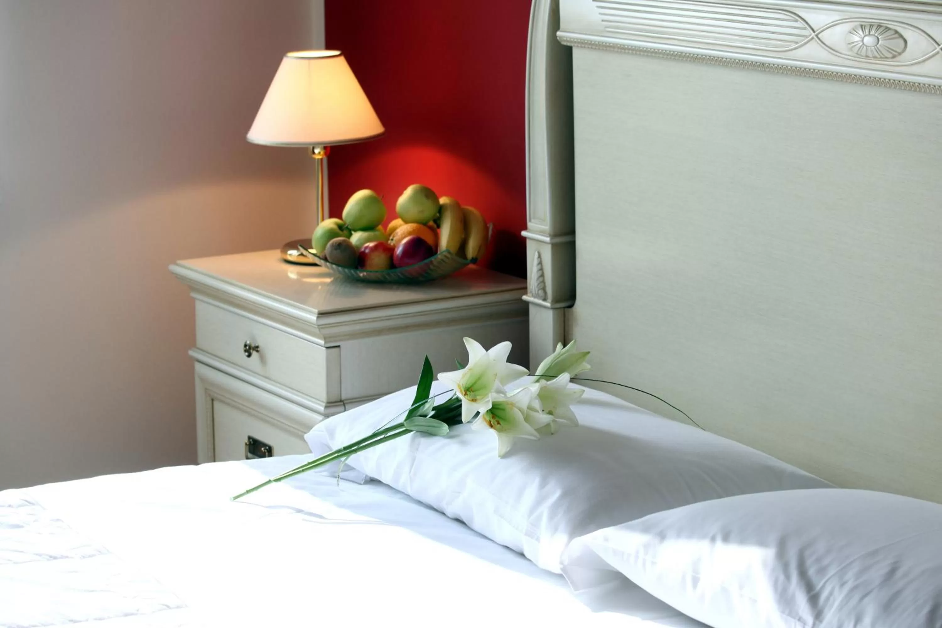 Bed in Hotel Suite Home Prague