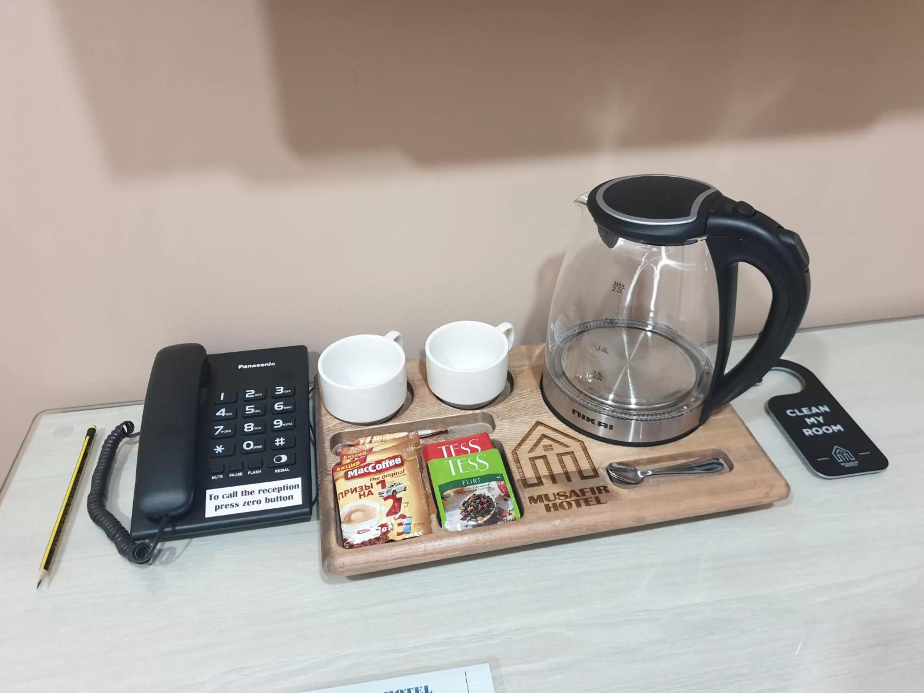 Coffee/tea facilities in Musafir Hotel