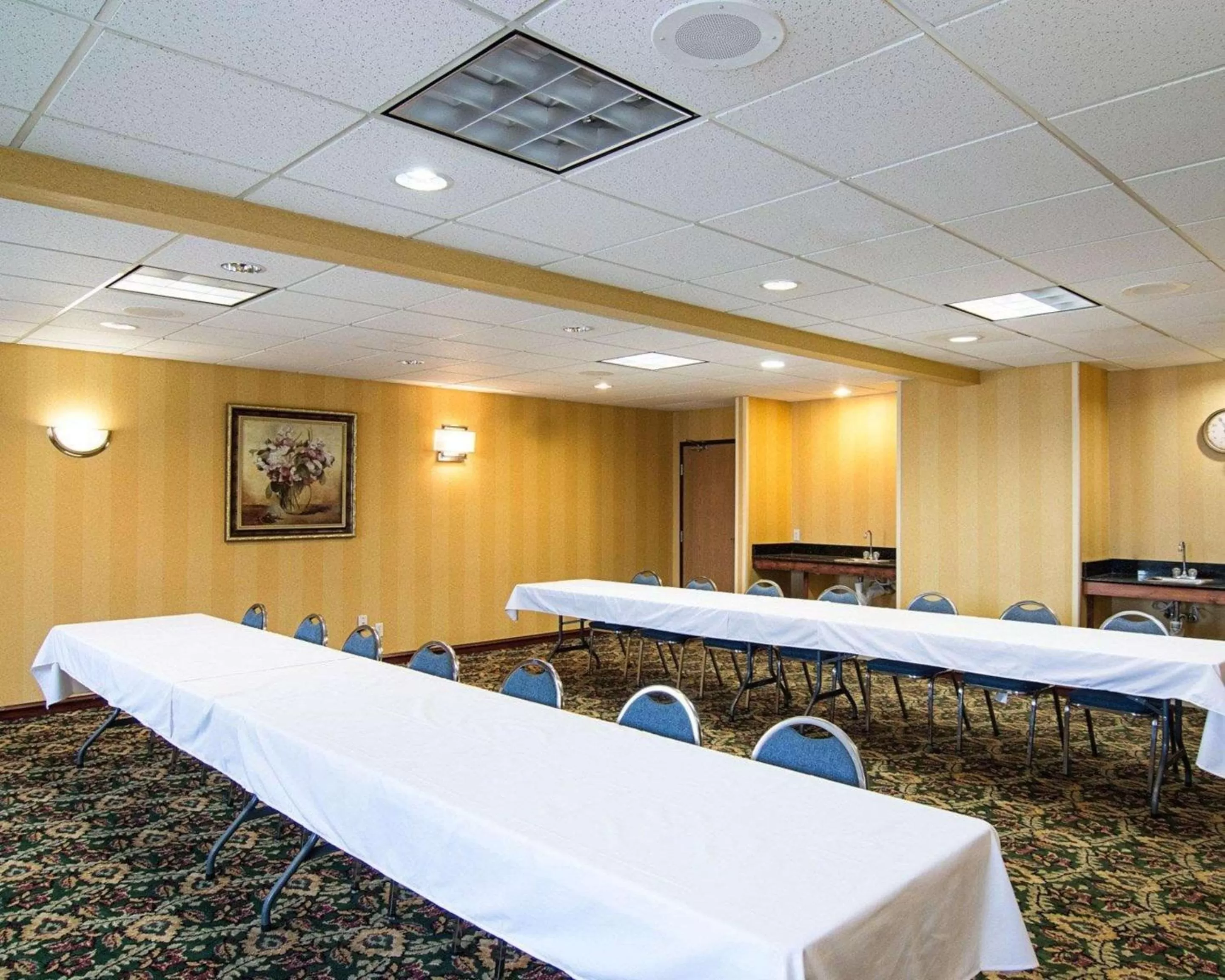 On site in Quality Inn Midland South