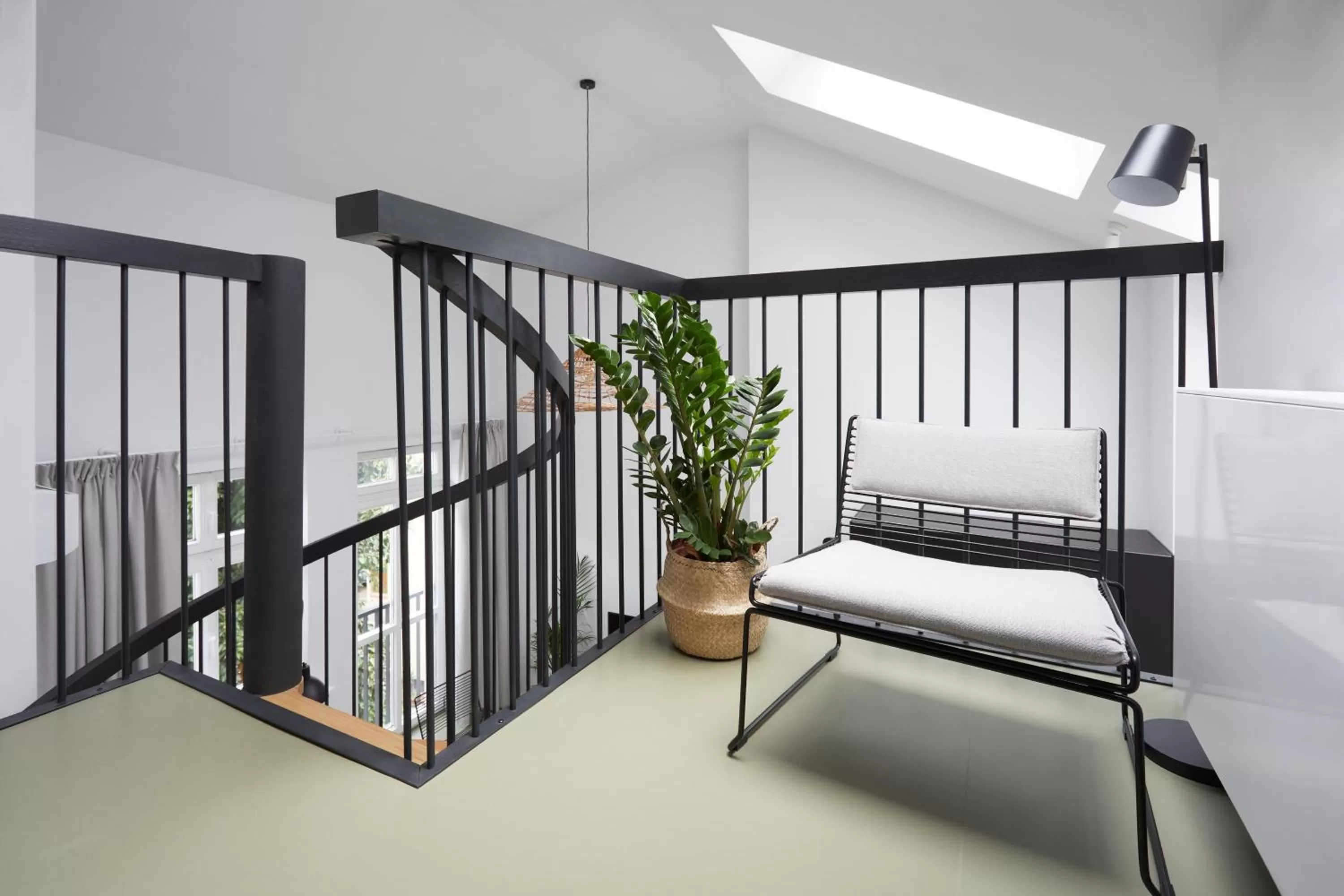 Bed in PLANTONIA Aparthotel