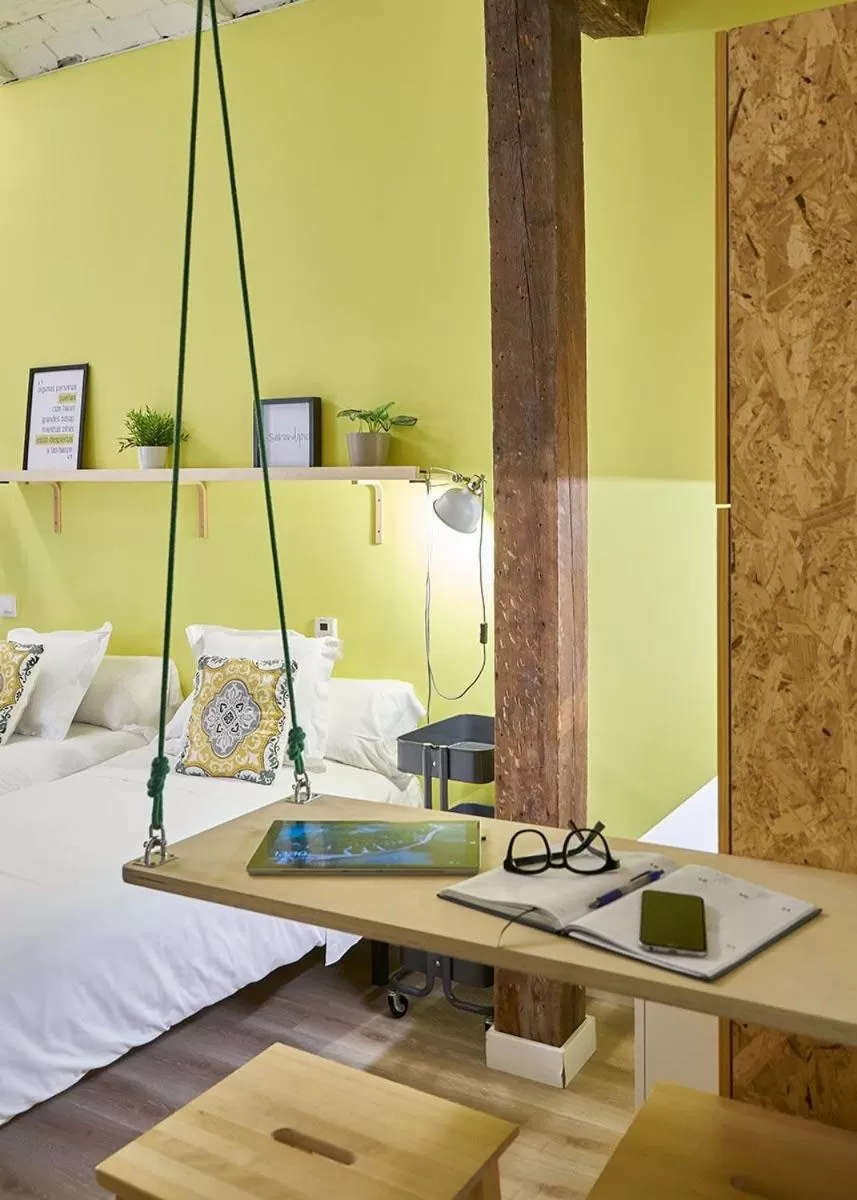 Seating area, Bed in Urban Suite Santander