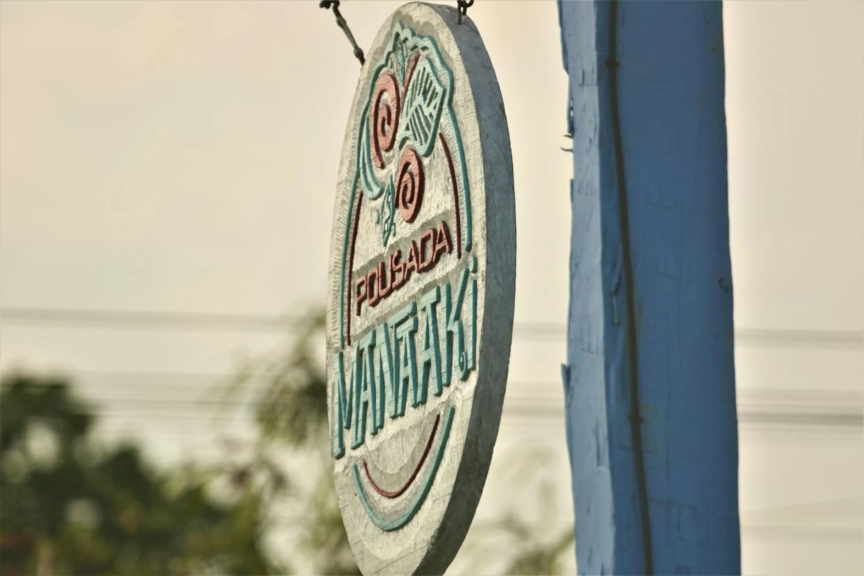 Property Logo/Sign in Pousada Manaaki