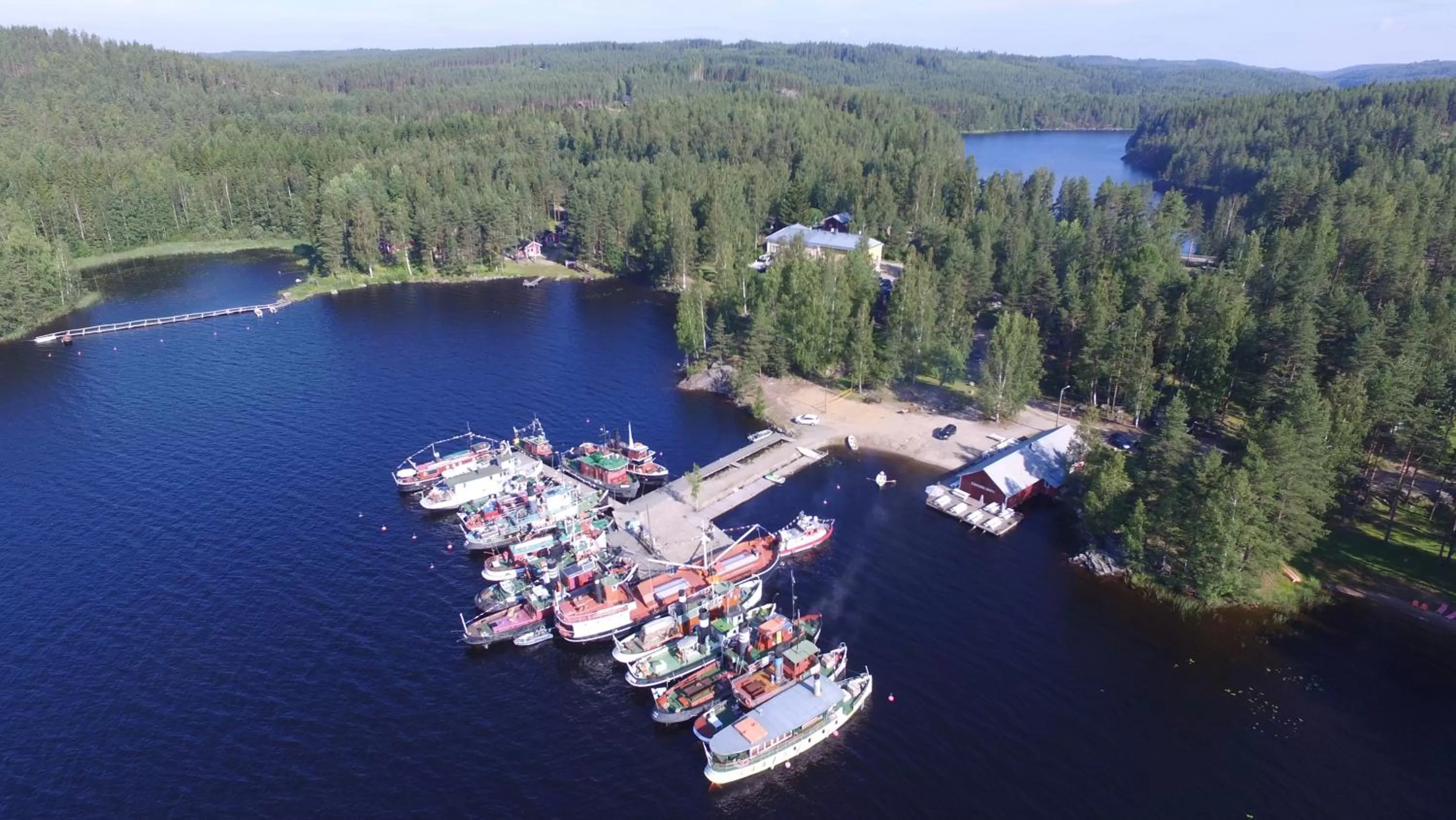 Bird's eye view, Bird's-eye View in Sahanlahti Resort