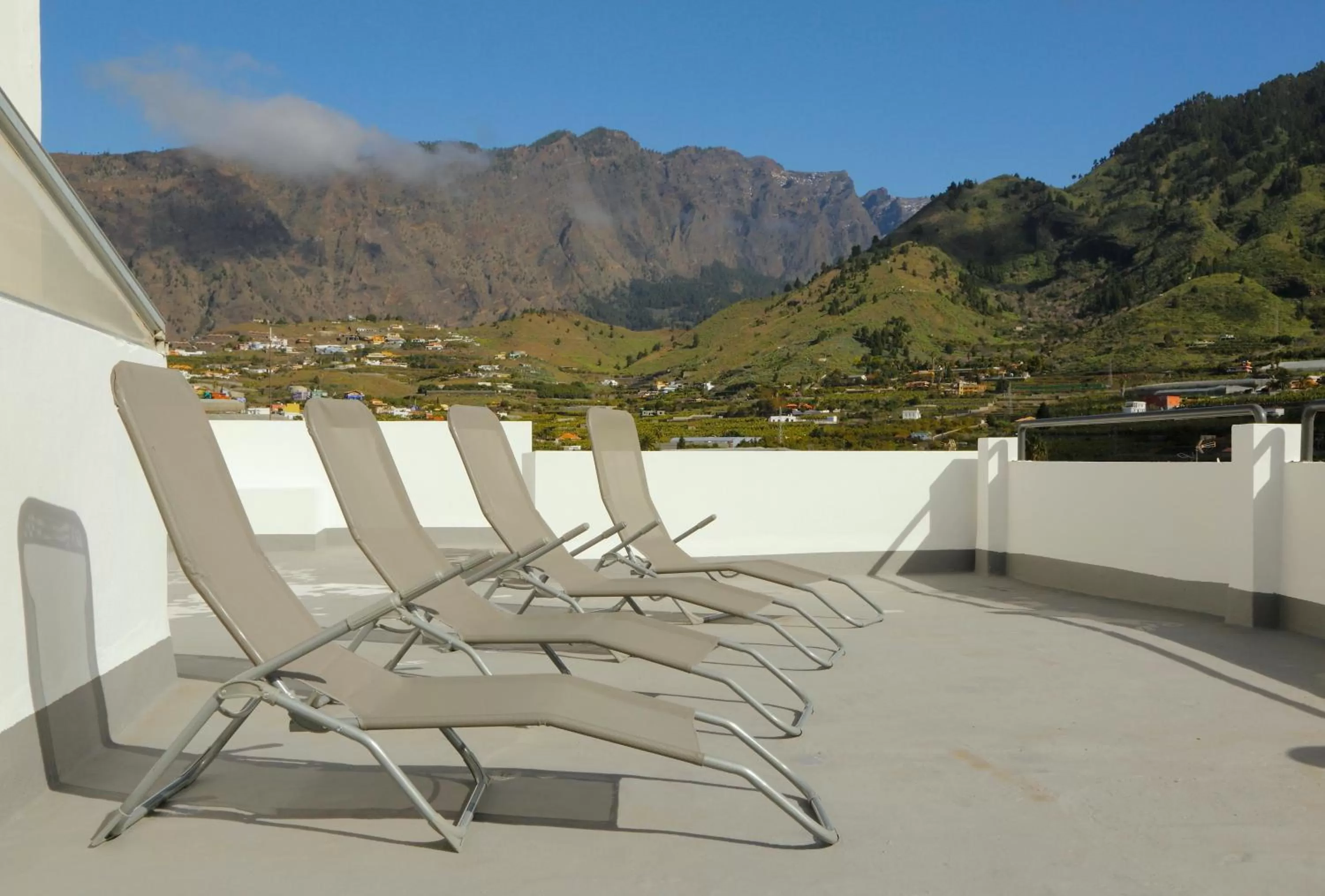 Mountain view in Hotel Edén