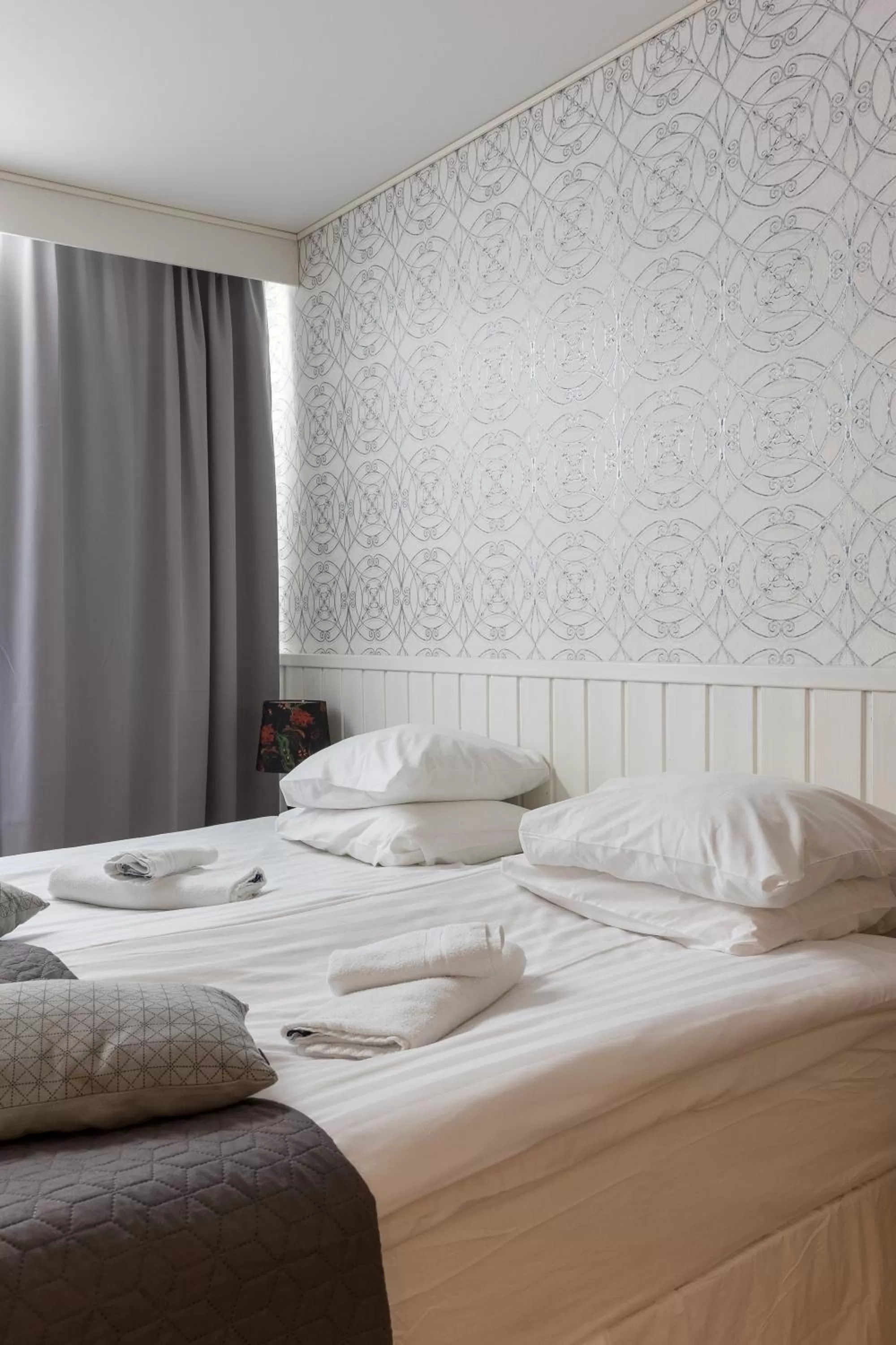 Bedroom, Bed in Hotel Kajaani