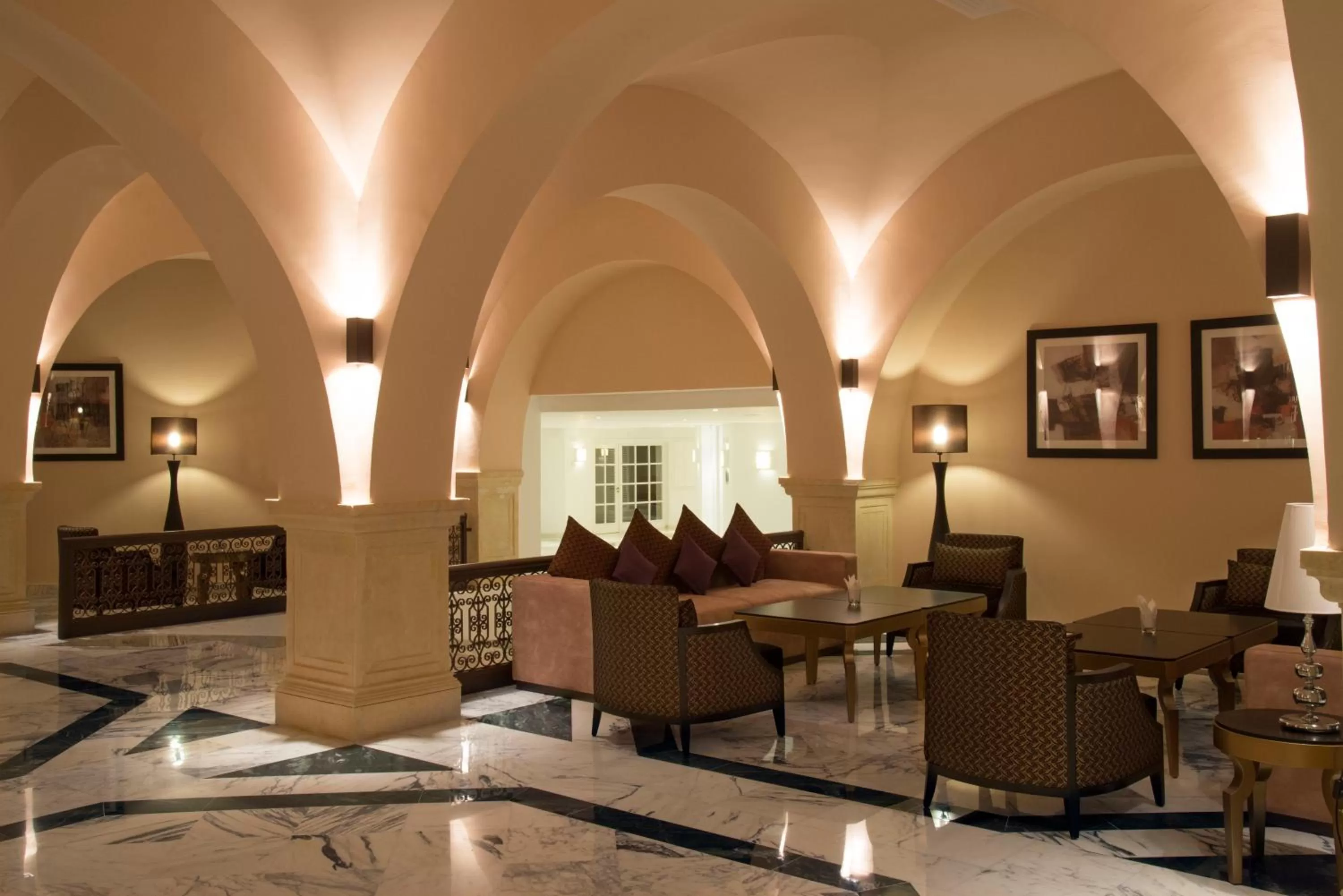 Lobby or reception in Radisson Blu Resort & Thalasso Hammamet