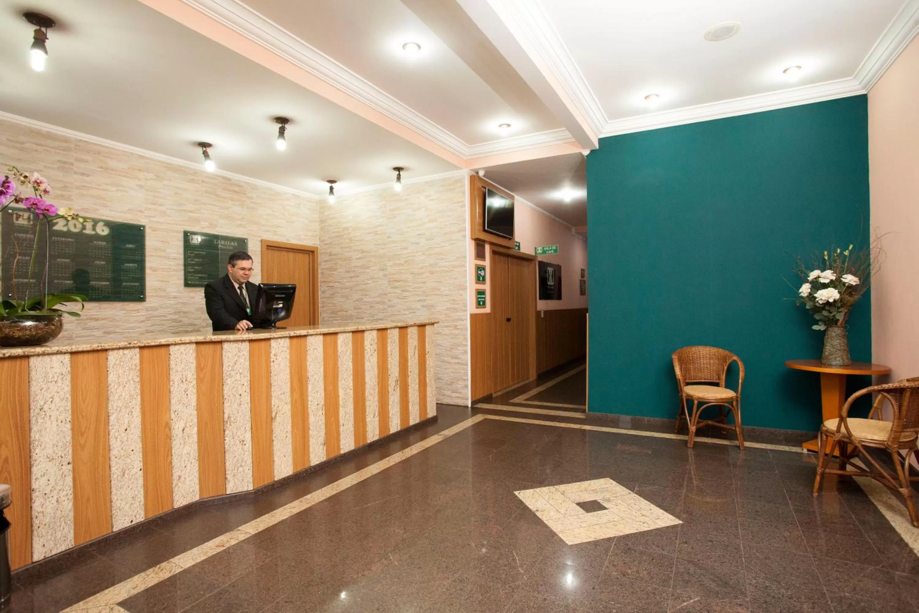 Lobby or reception, Lobby/Reception in Indaiá Hotel Residence