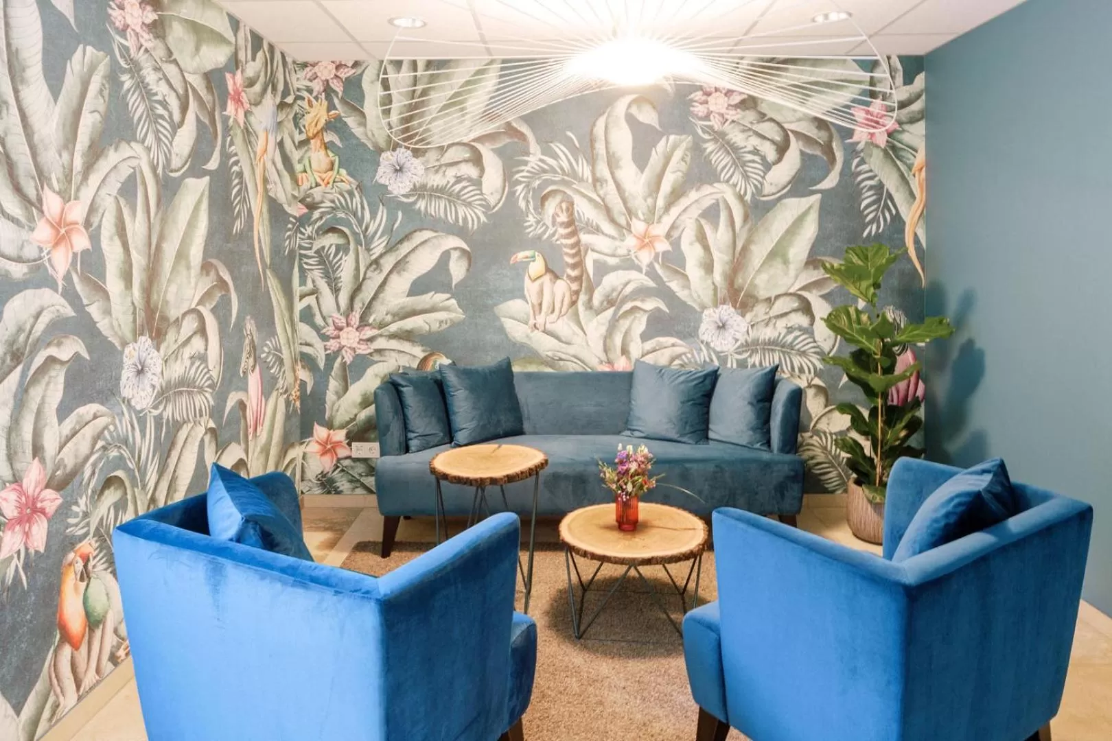 Lounge or bar in Hotel am Zoo