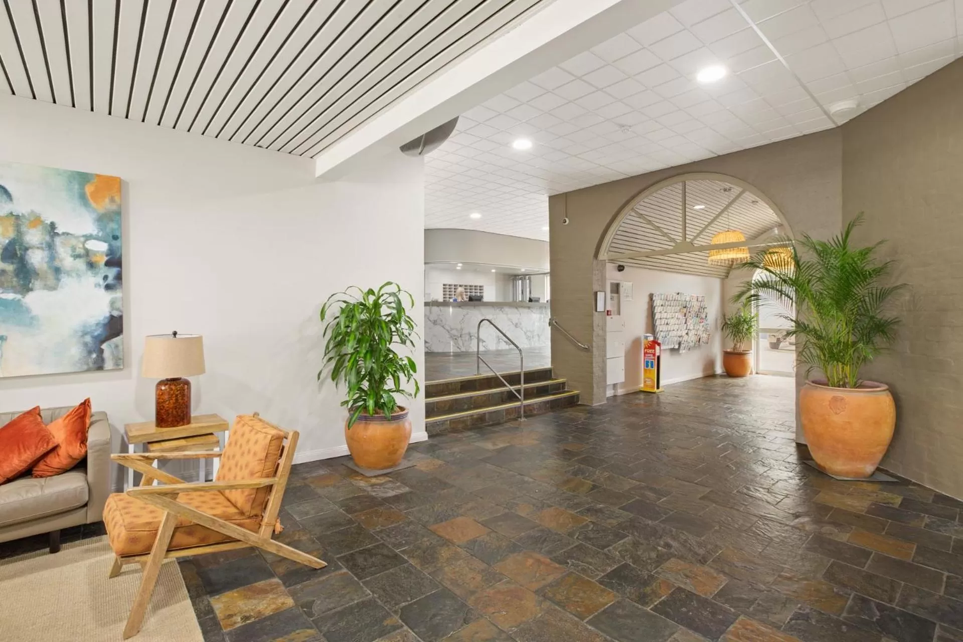 Lobby or reception in Port Pacific Resort