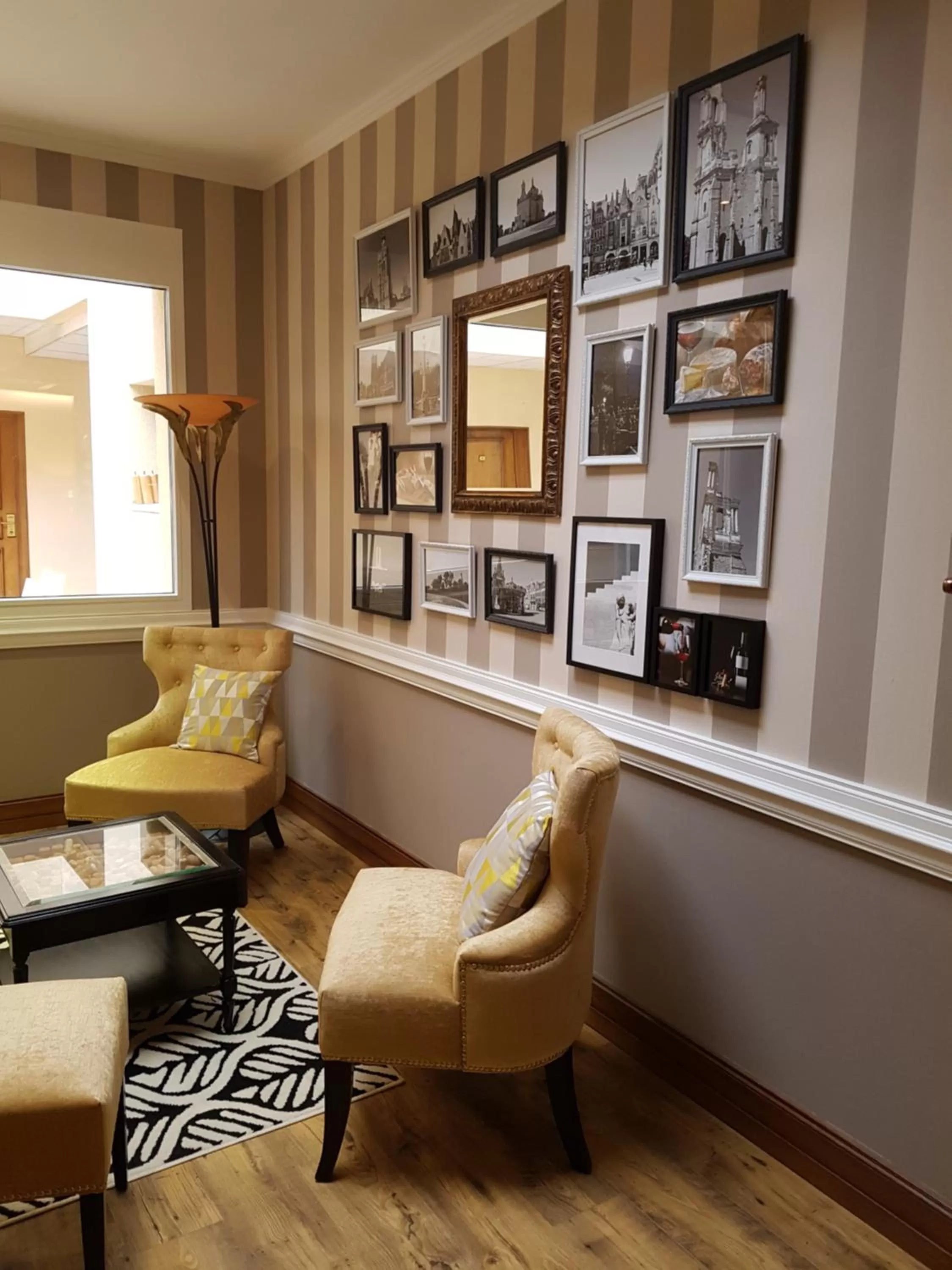 Living room in Hotel Eden