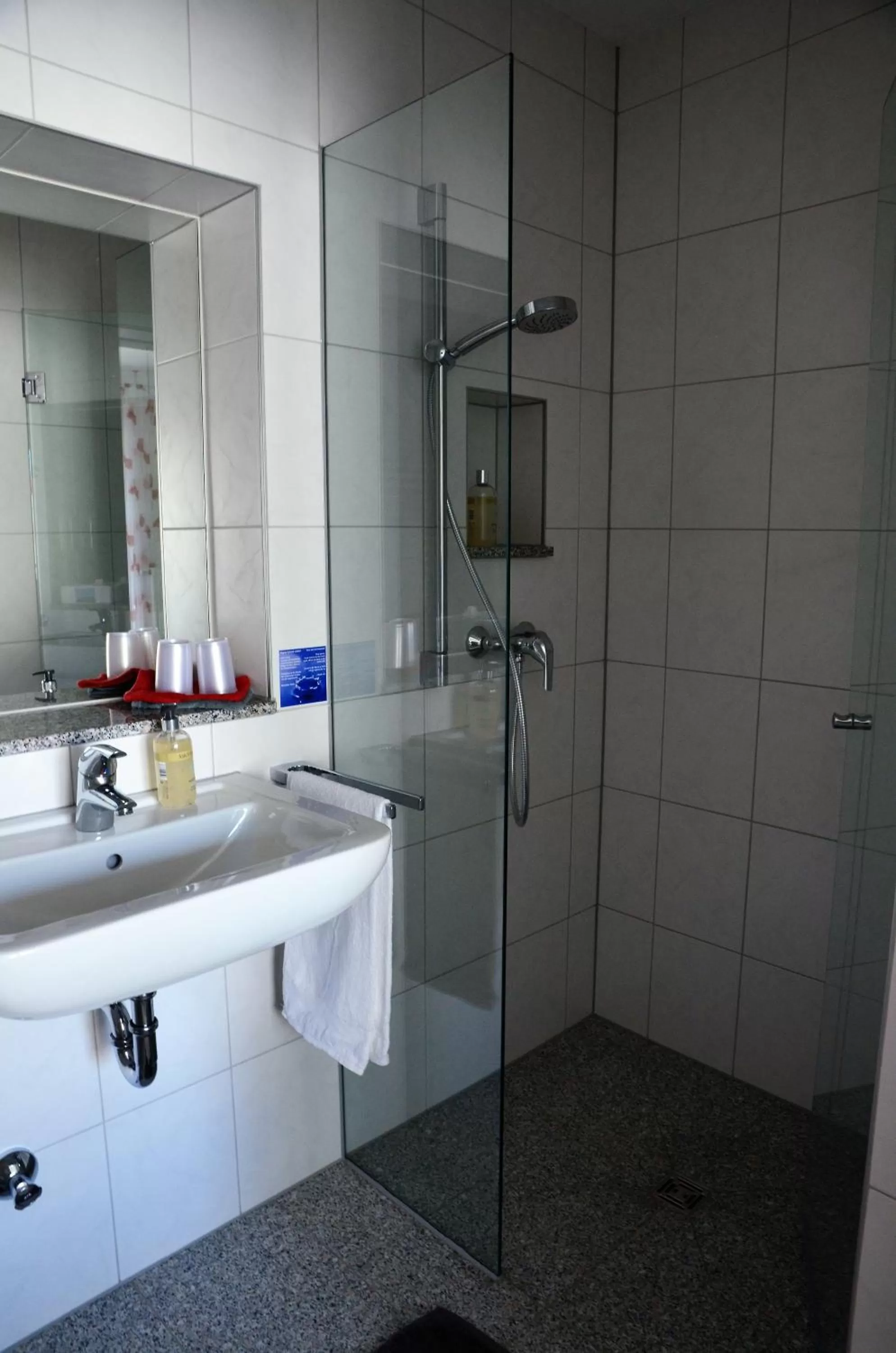 Shower, Bathroom in Gästehaus Am Hochsimmer