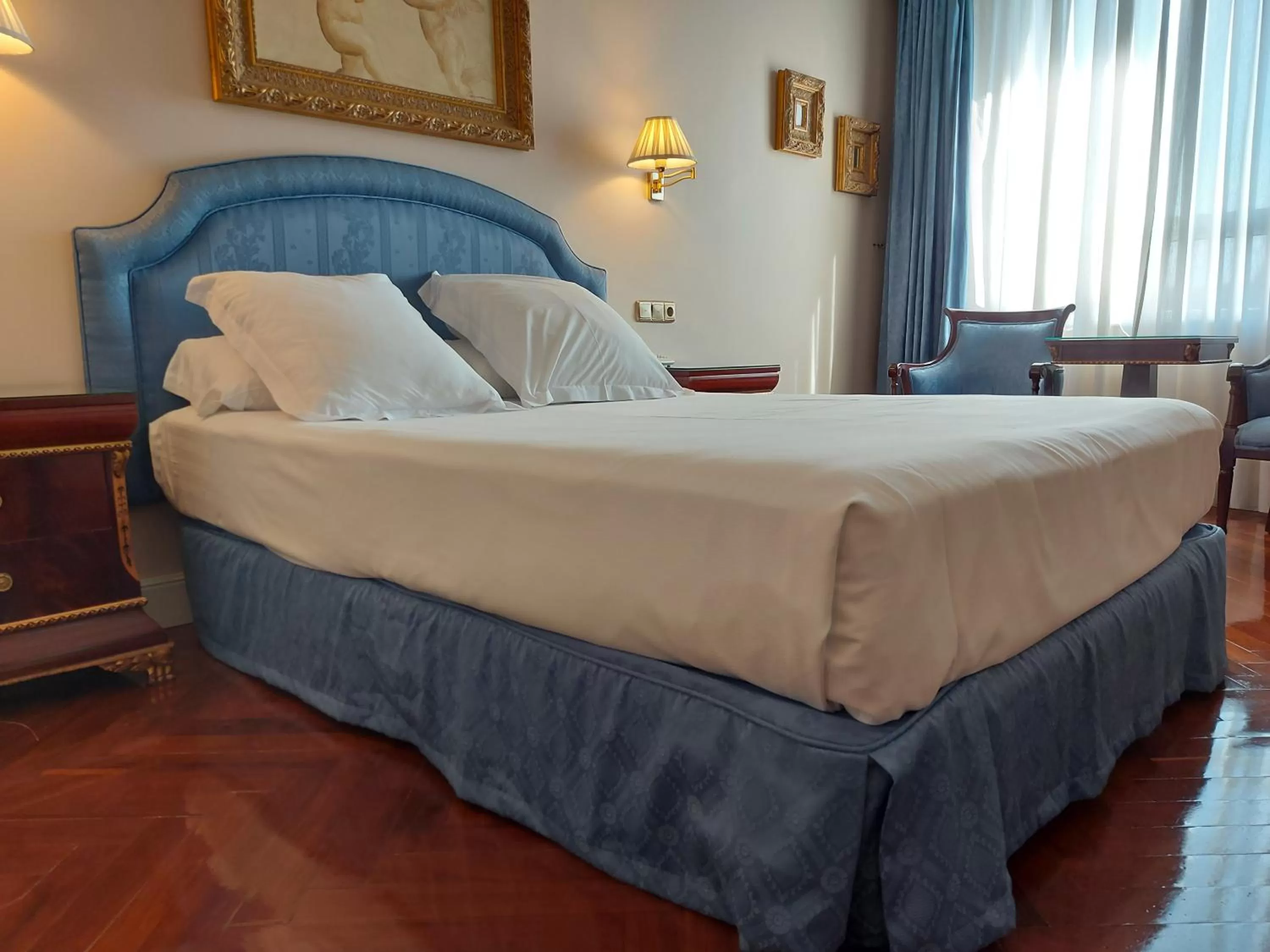 Bed in Hotel Alameda Palace