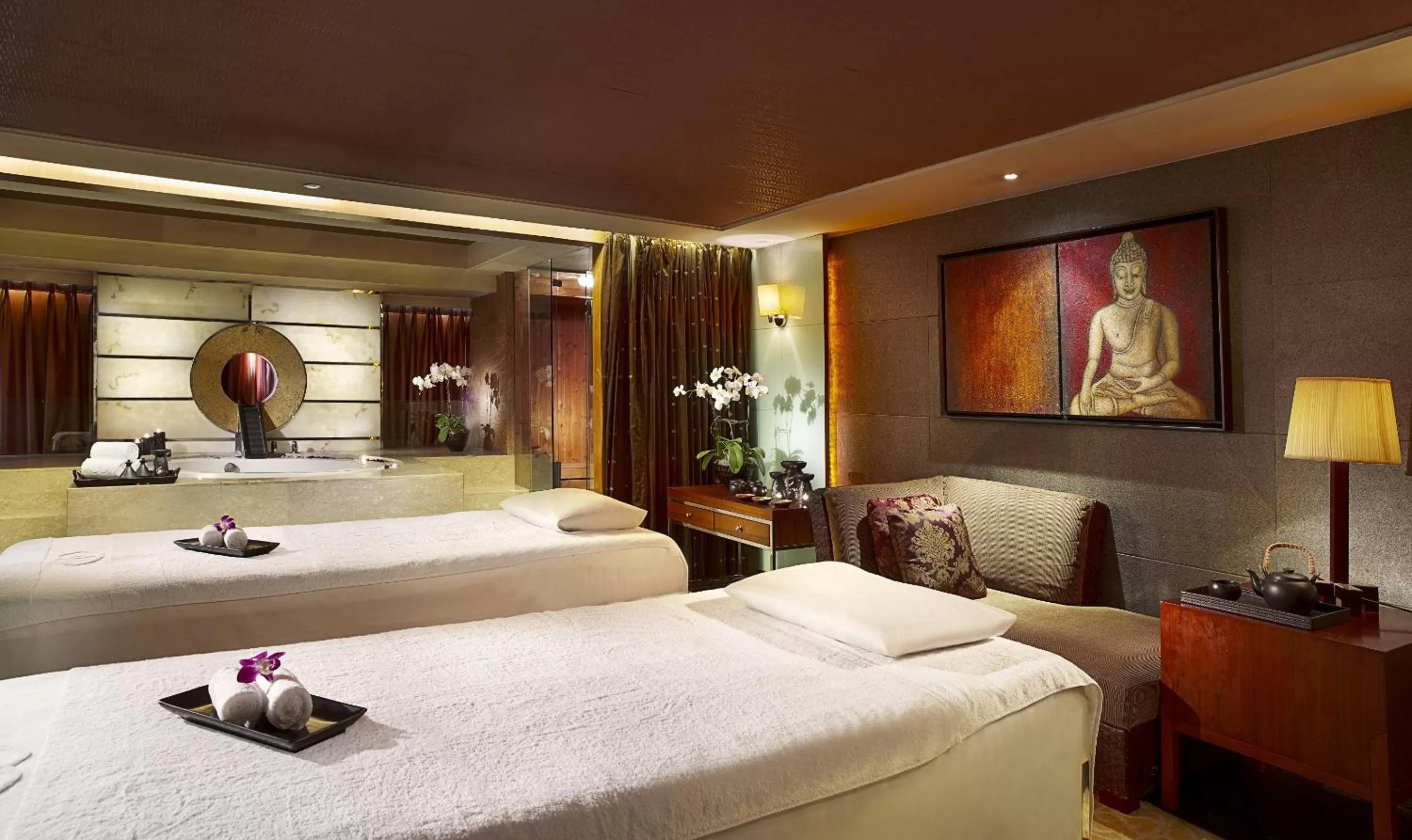 Spa and wellness centre/facilities, Bed in Grand Mercure Xian On Renmin Square