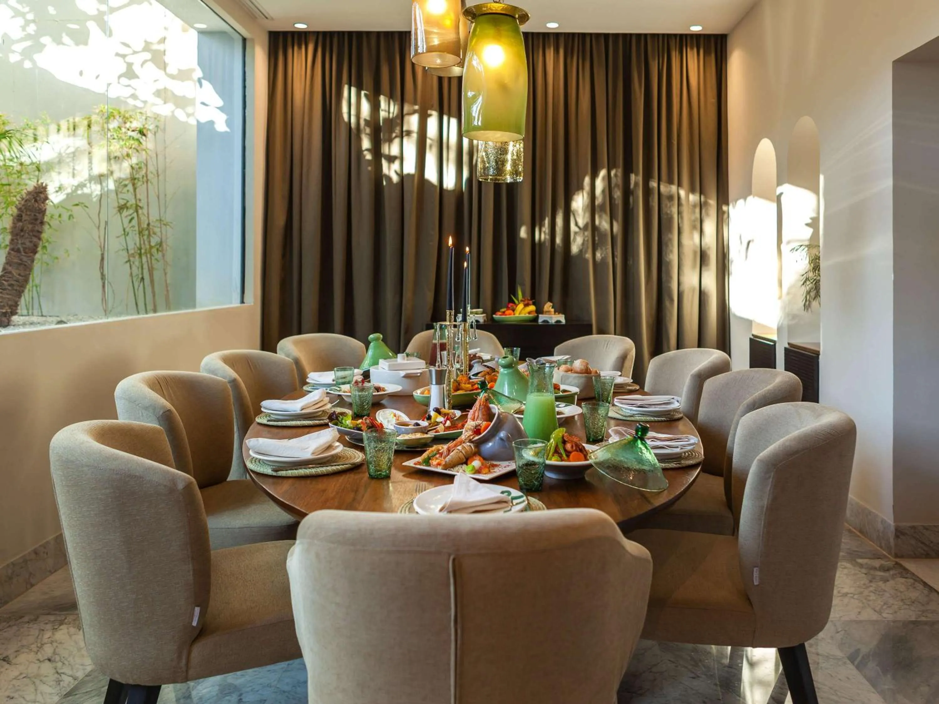 Restaurant/places to eat in Mövenpick Hotel Gammarth Tunis