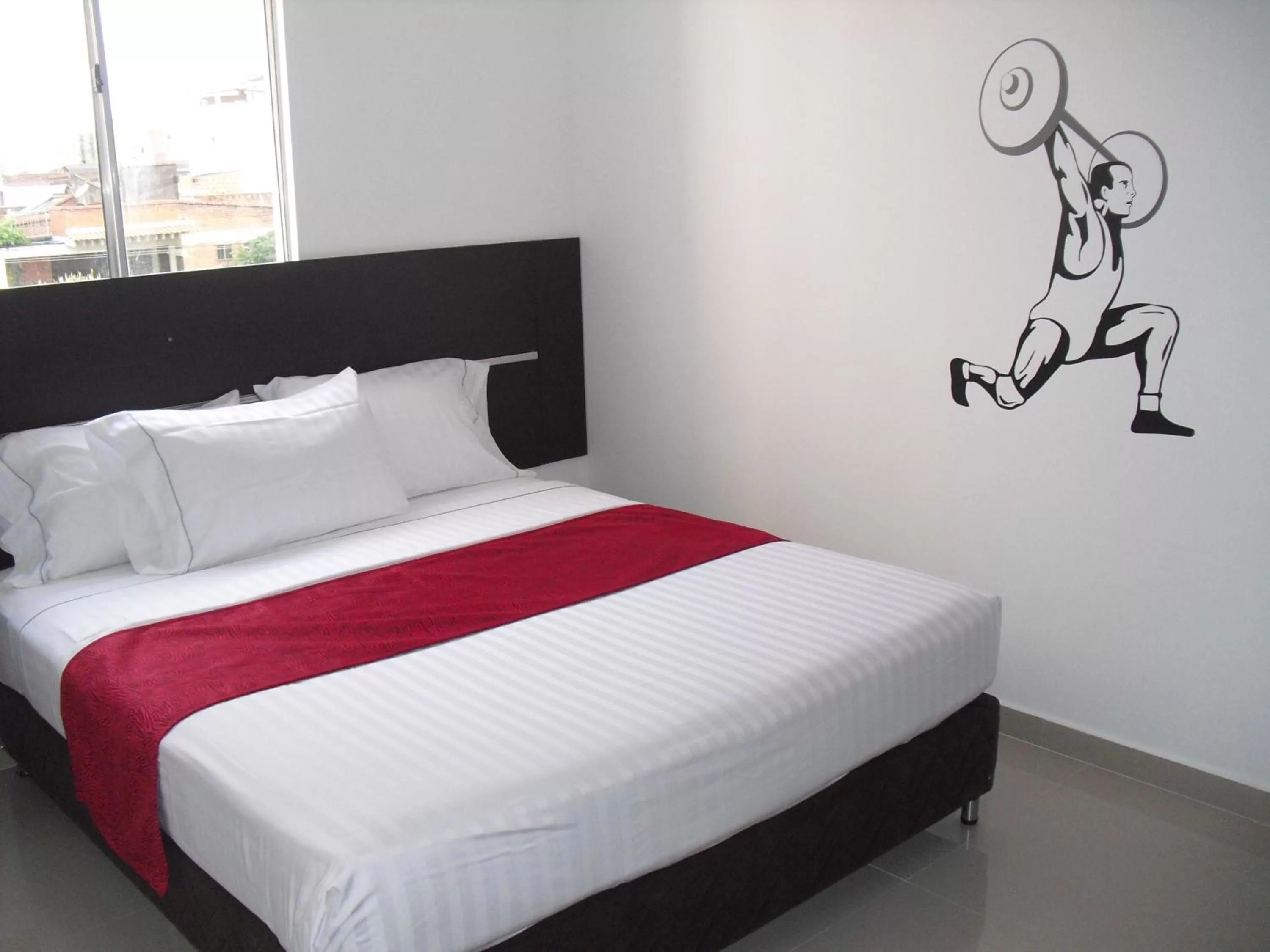 Bed in AW Hotel Sport