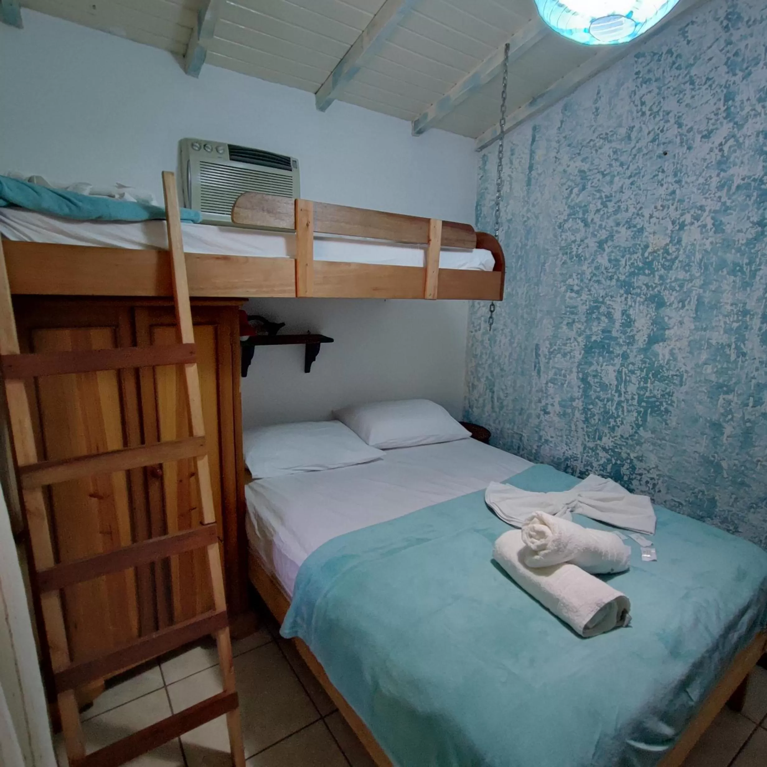 Bed in Hotel Chácara das Flores