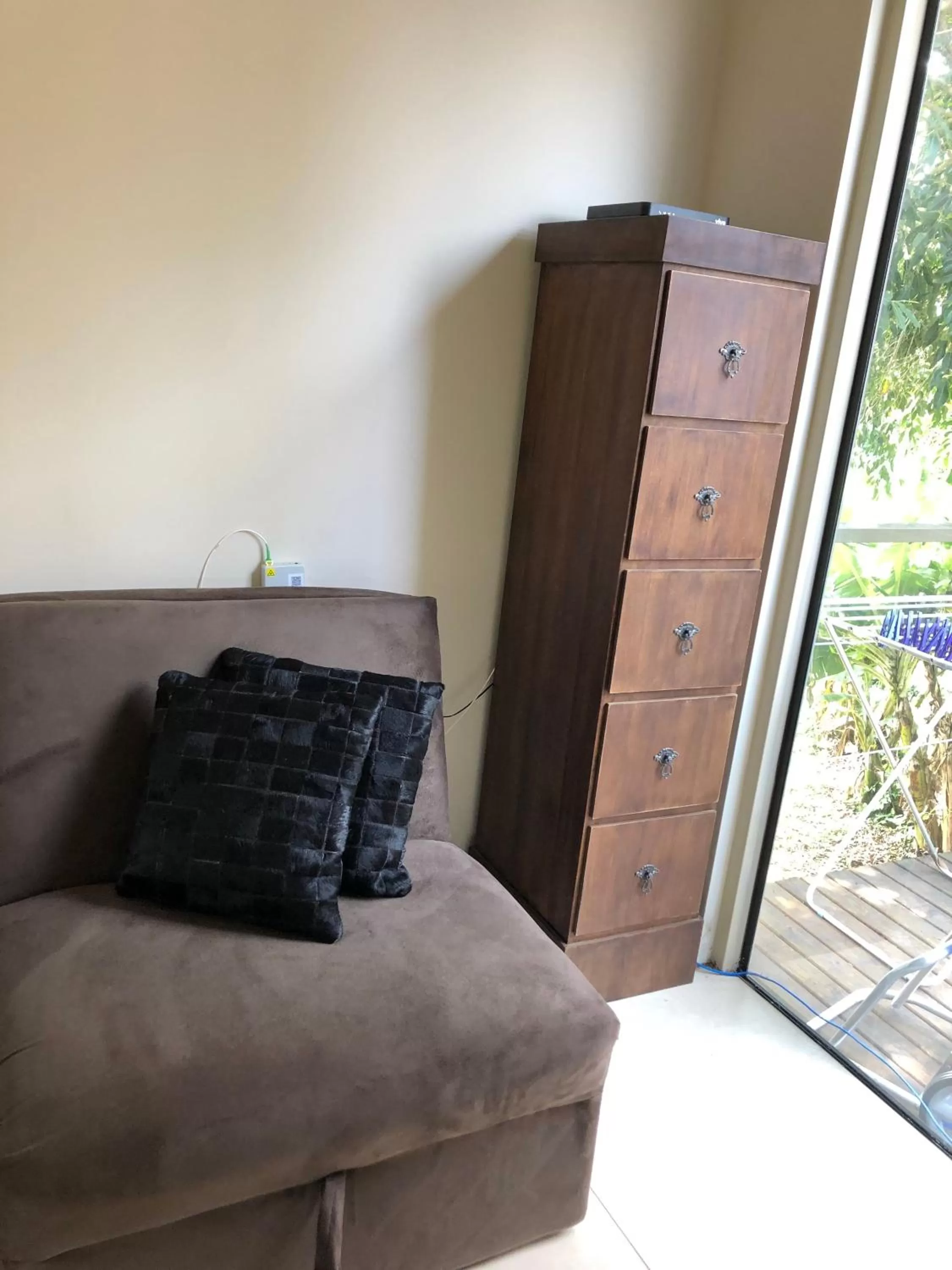 Bed in Pousada Ondas de Floripa