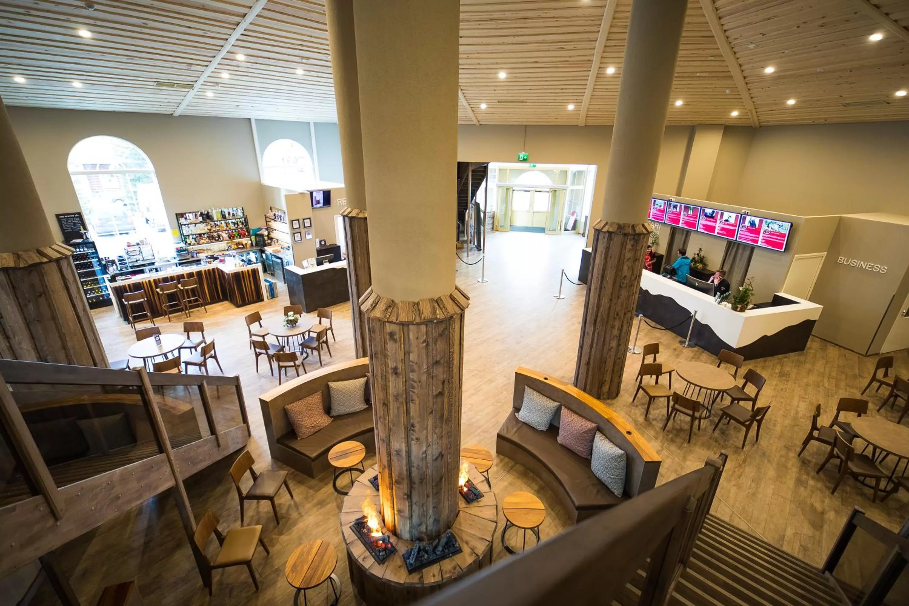 Lobby or reception in Santa Claus Holiday Village