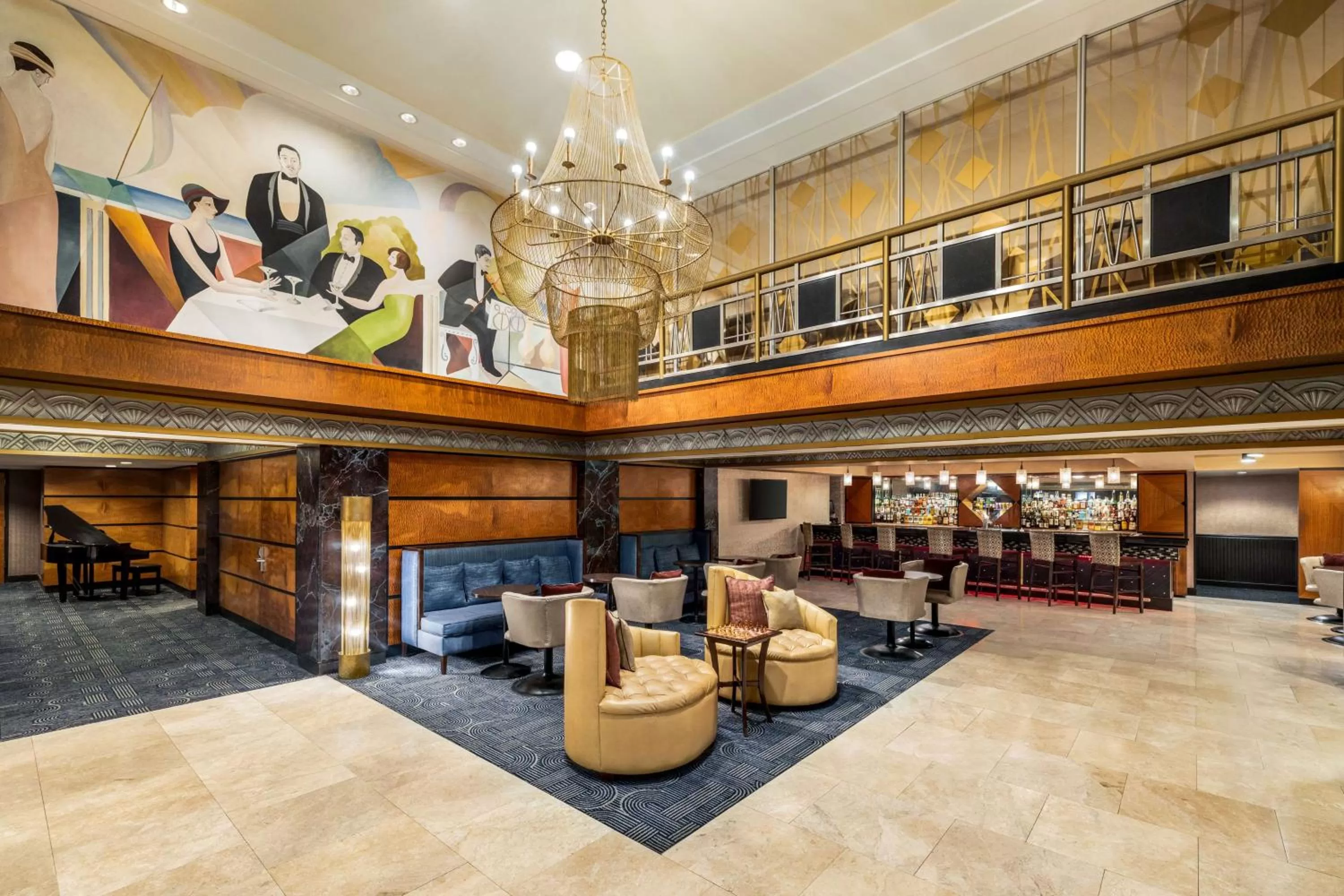 Lobby or reception in Inn at Great Neck