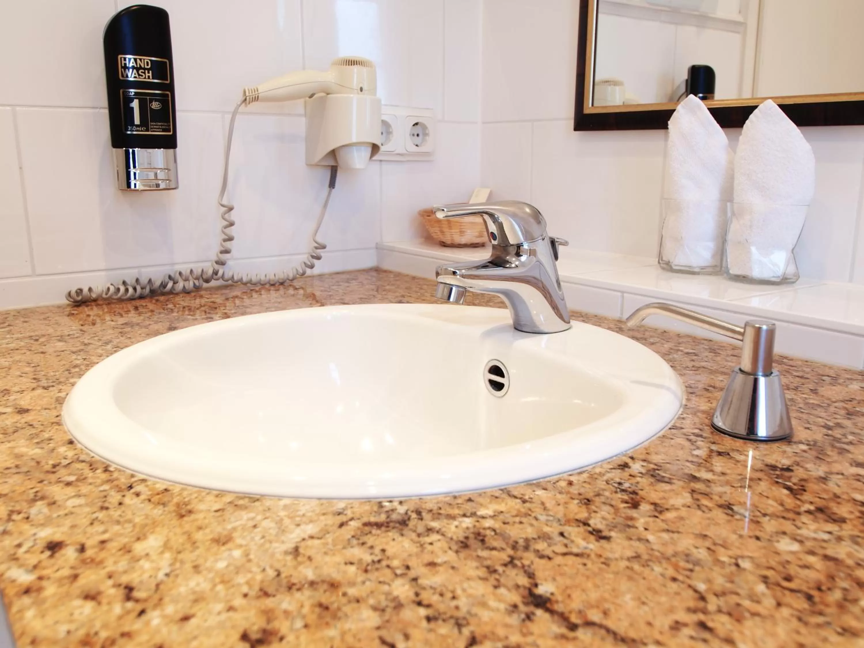 Decorative detail in Hotel Am Schloss Biebrich