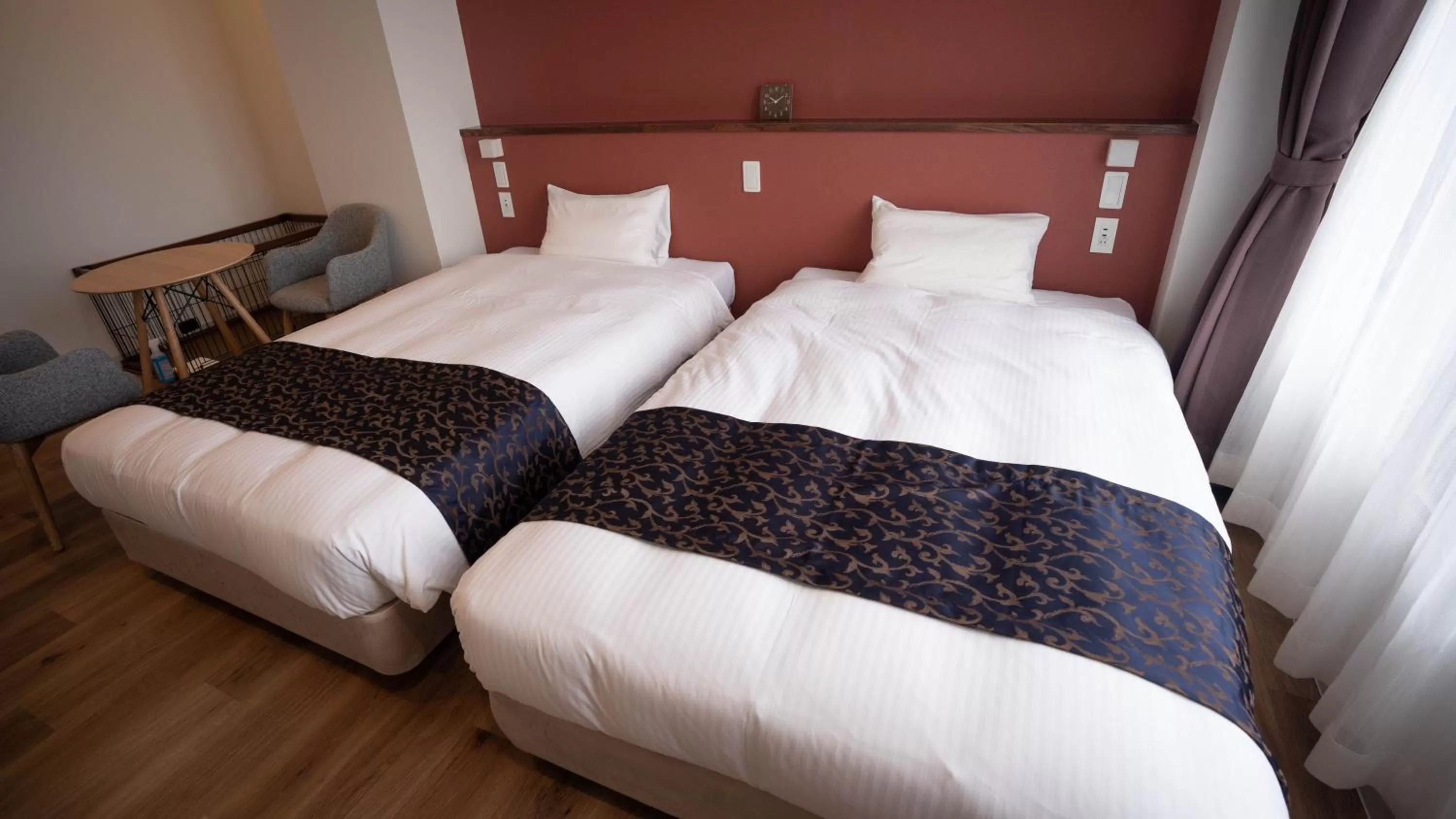 Bed in LC Goryokaku Hotel