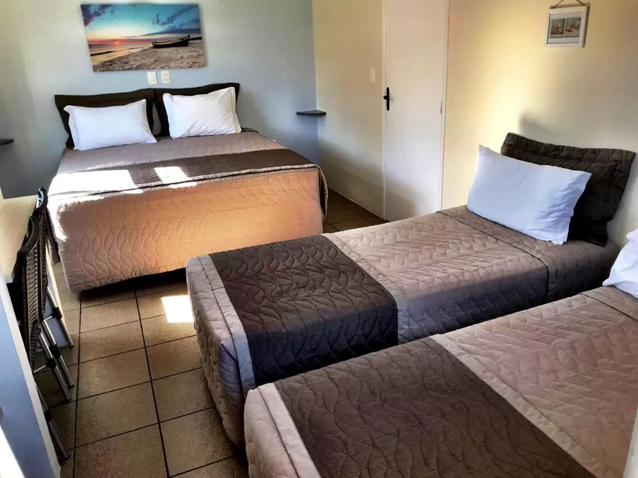 Bed in Pousada Mar Do Leste