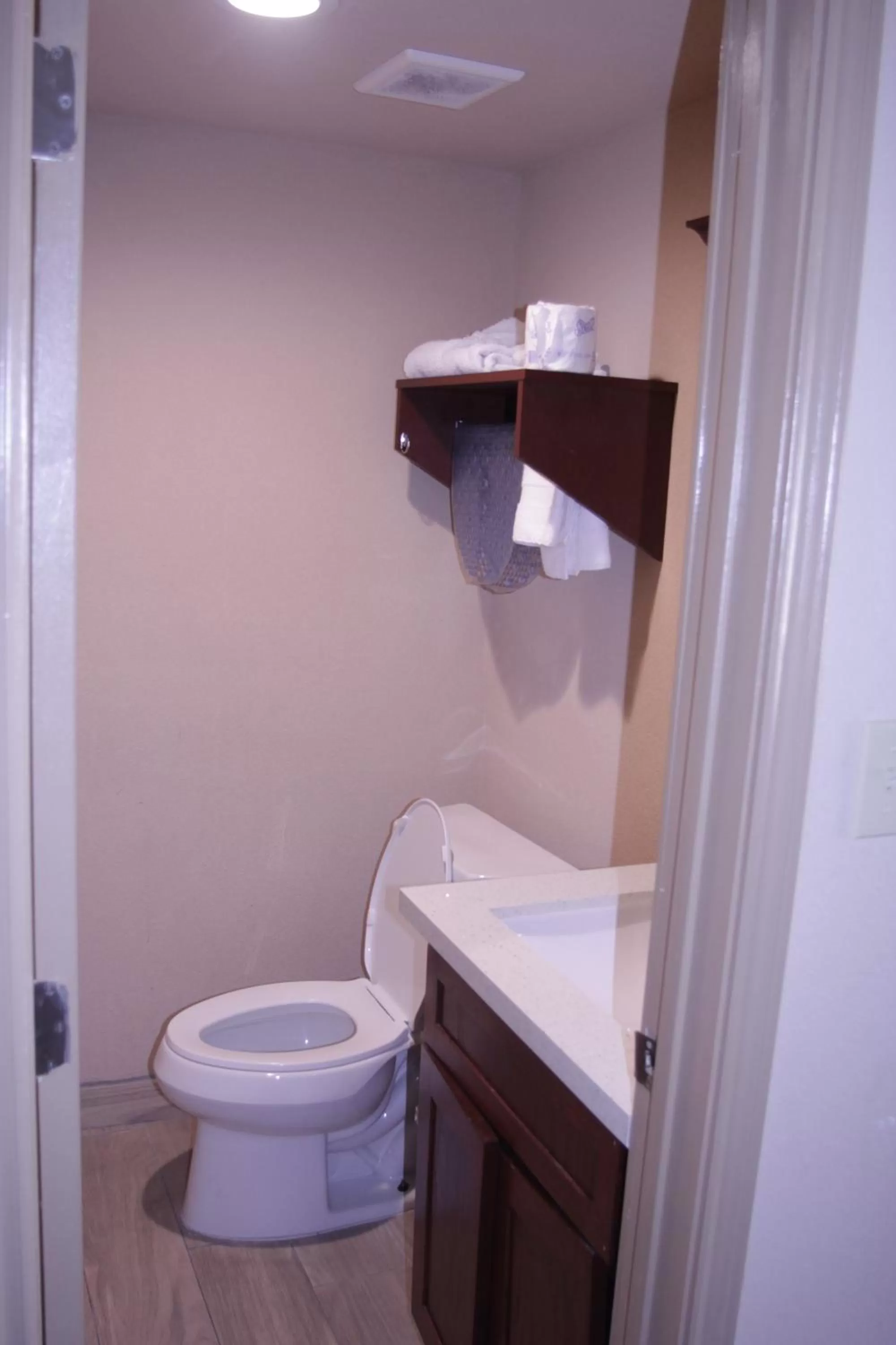 Toilet in Americas Best Value Inn Port Aransas