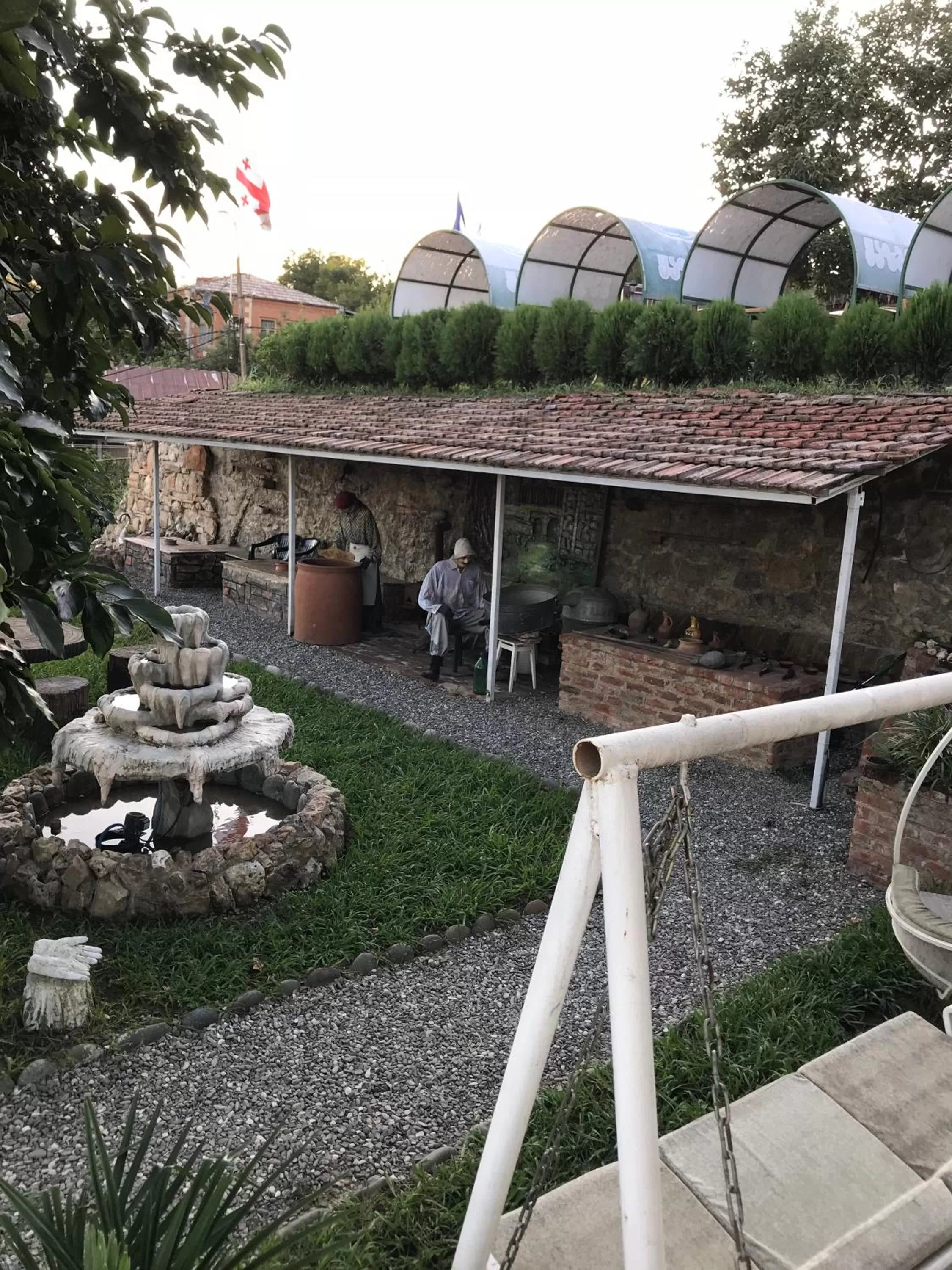 Garden in Hotel Eurica