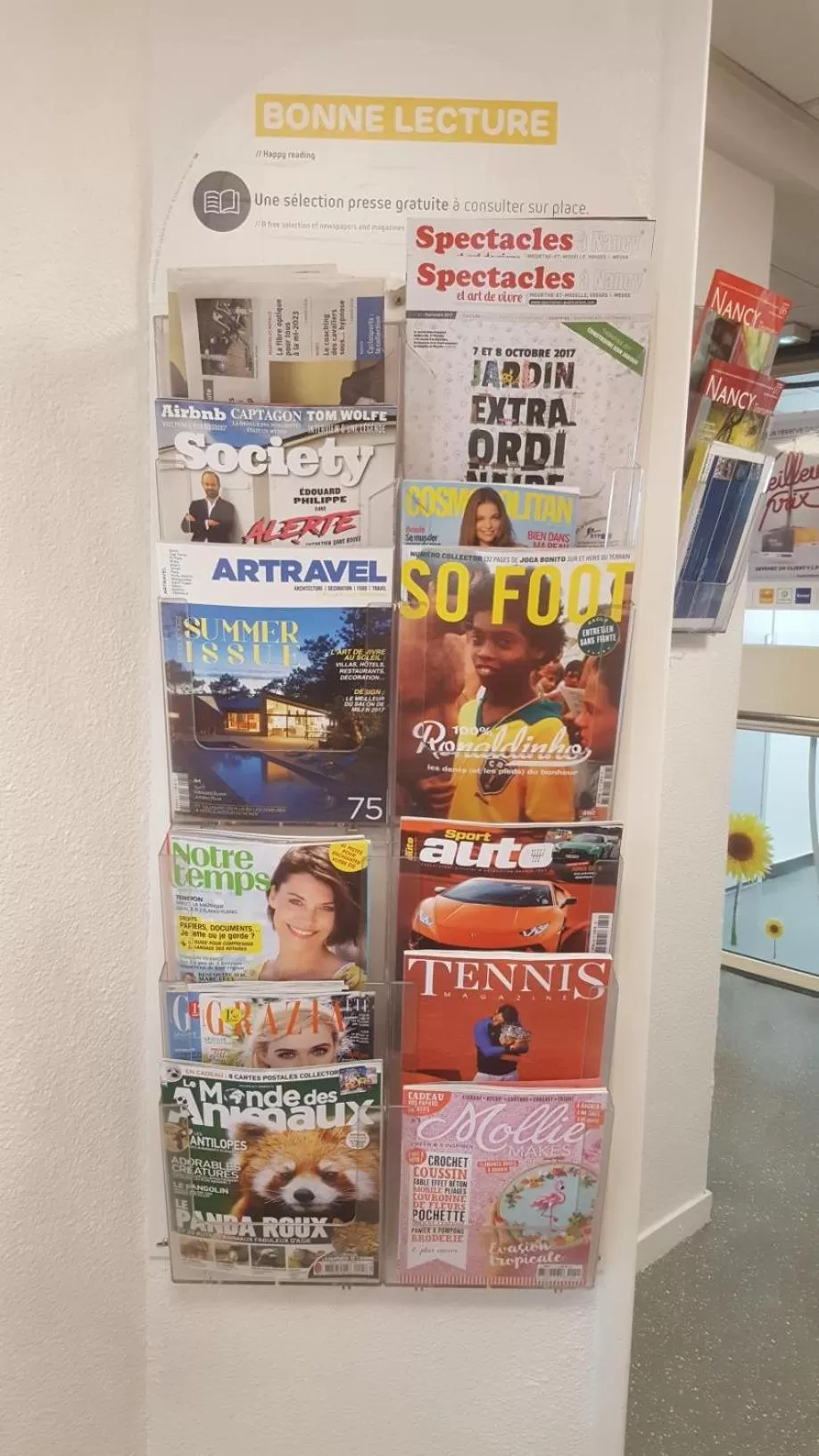 Library in Premiere Classe Nancy Est Essey