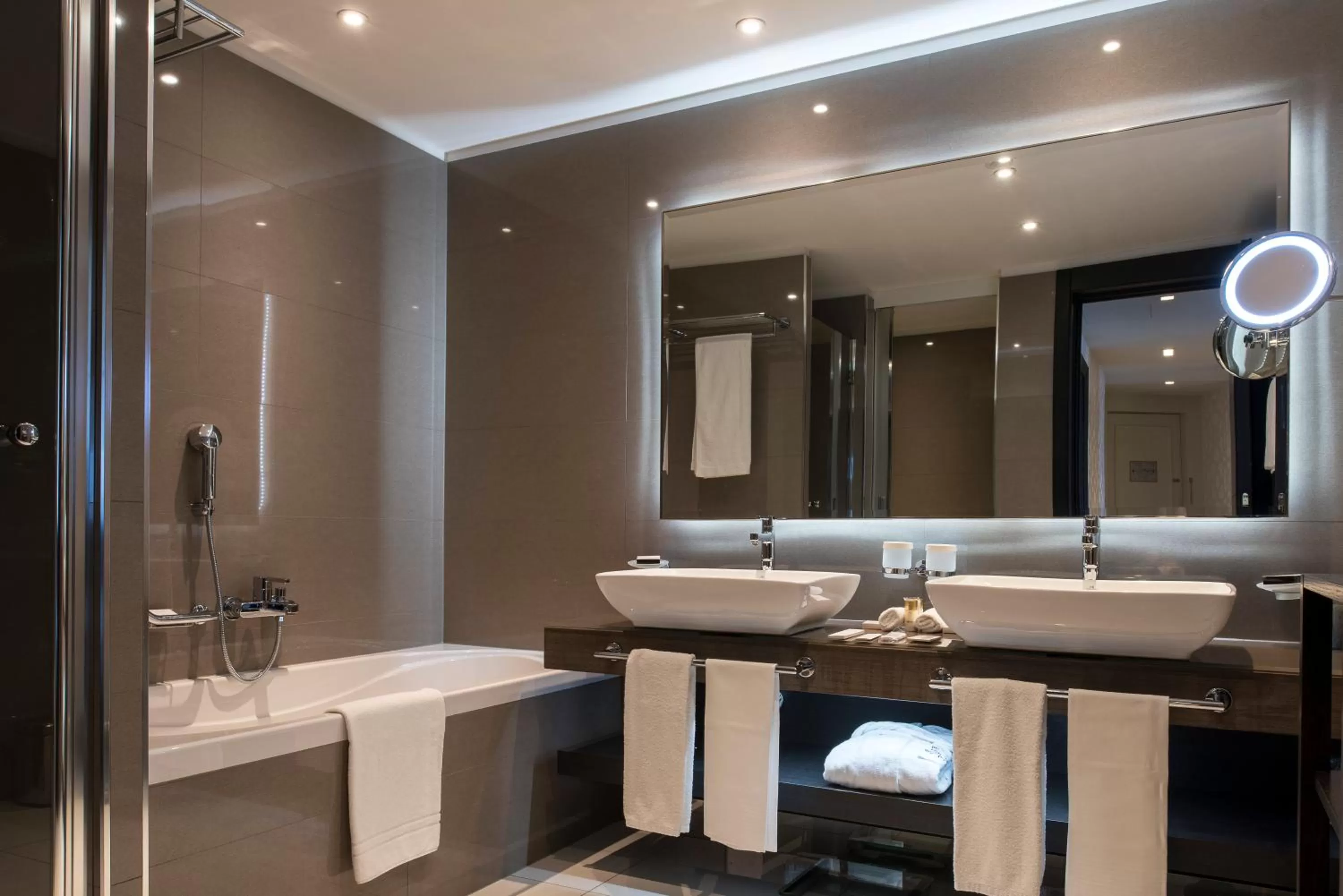 Bathroom in Lausanne Palace