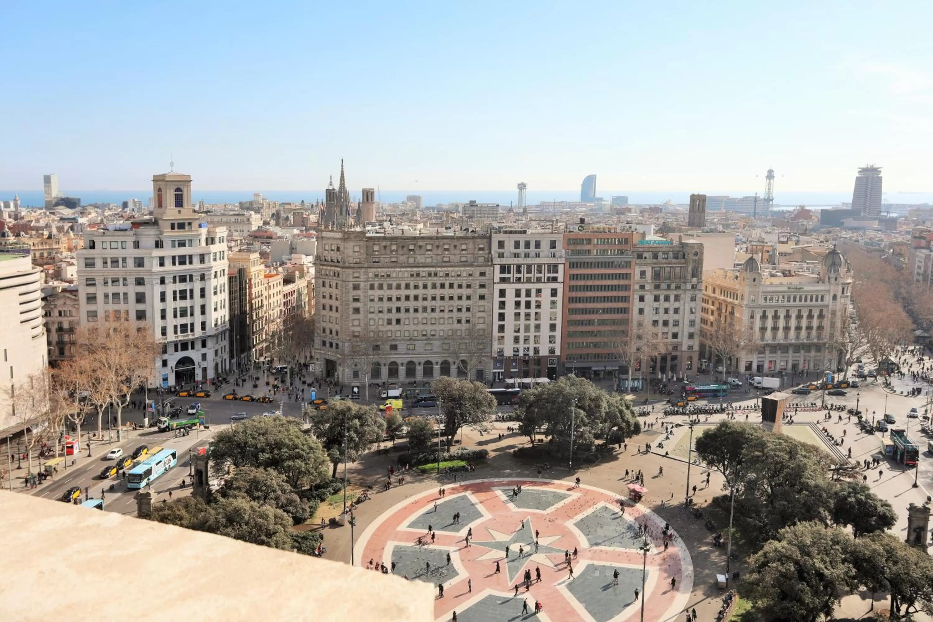 City view in Iberostar Selection Paseo de Gracia 4 Sup