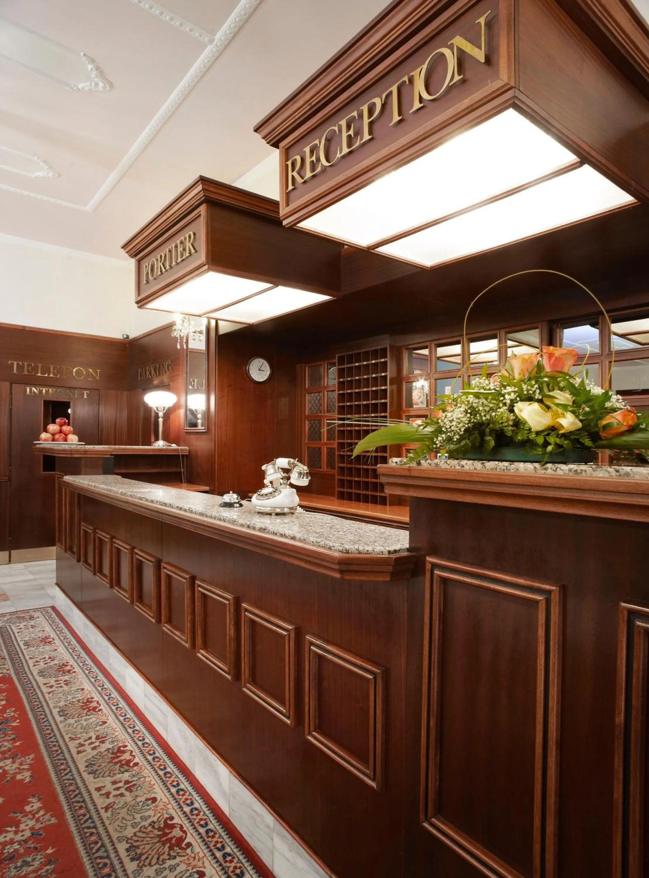 Lobby or reception in Hotel Excelsior