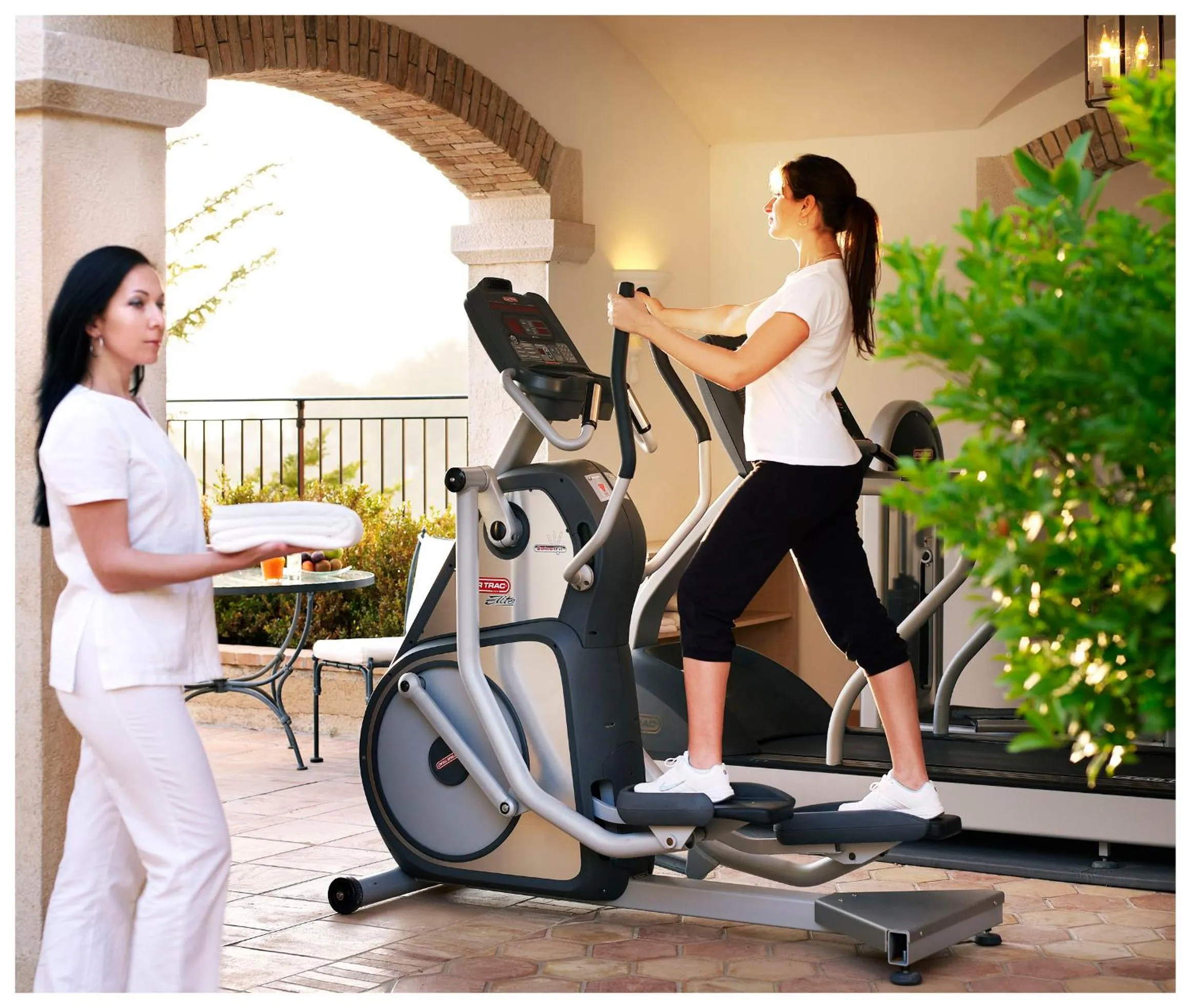 Fitness centre/facilities in Château Saint-Martin & Spa, Oetker Hotels
